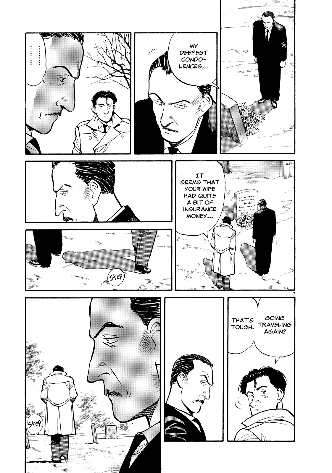 Master Keaton Chapter 16 page 7 - Chapter 16: Silver Moon