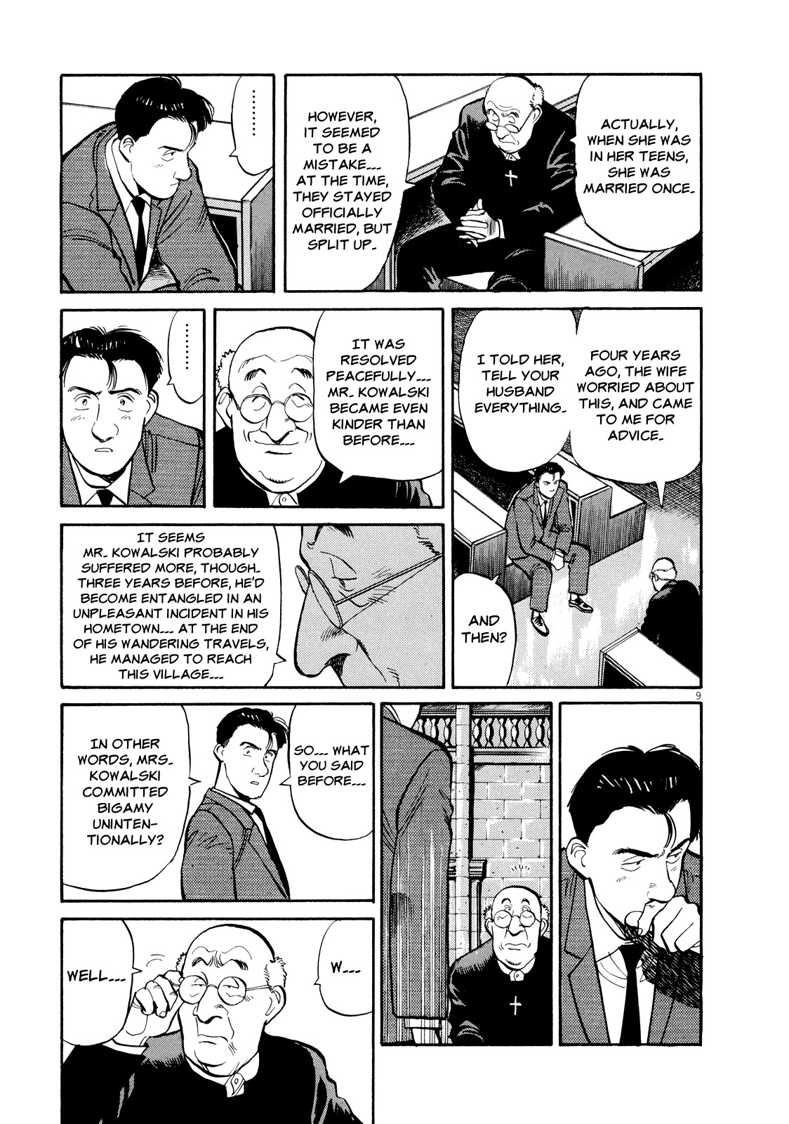 Master Keaton Chapter 16 page 9 - Chapter 16: Silver Moon