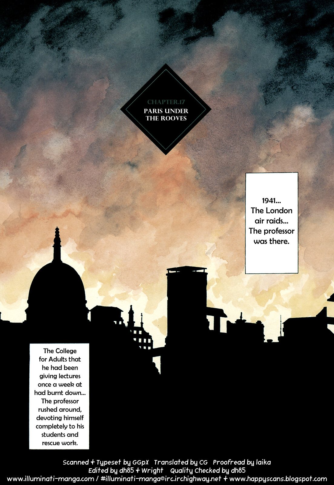 Master Keaton Chapter 17 page 1 - Chapter 17: Paris Under the Rooves