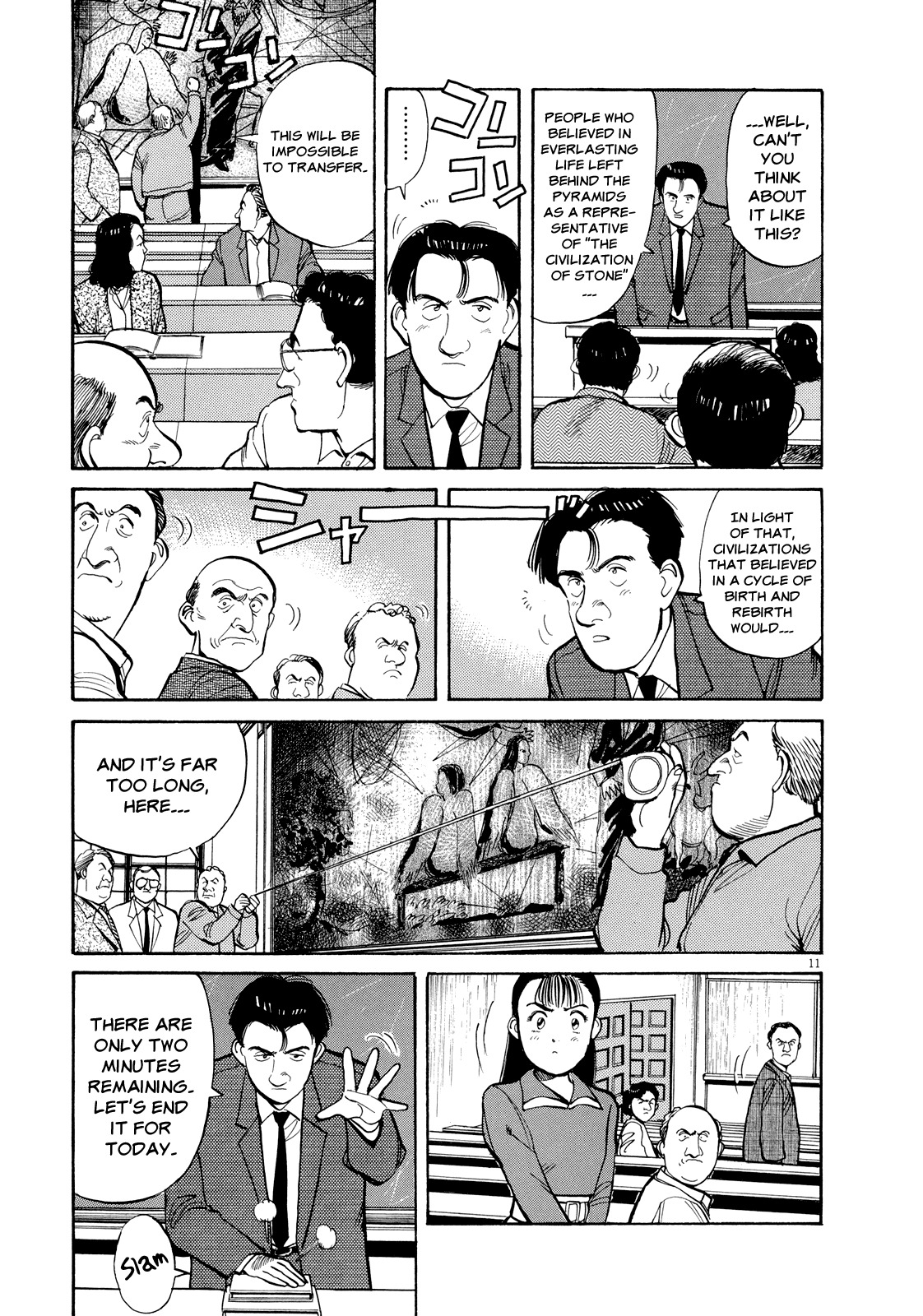 Master Keaton Chapter 17 page 11 - Chapter 17: Paris Under the Rooves