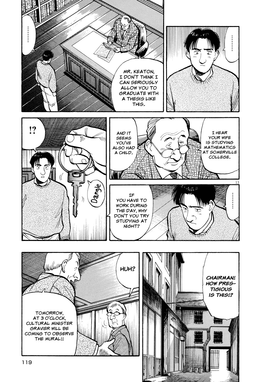 Master Keaton Chapter 17 page 13 - Chapter 17: Paris Under the Rooves