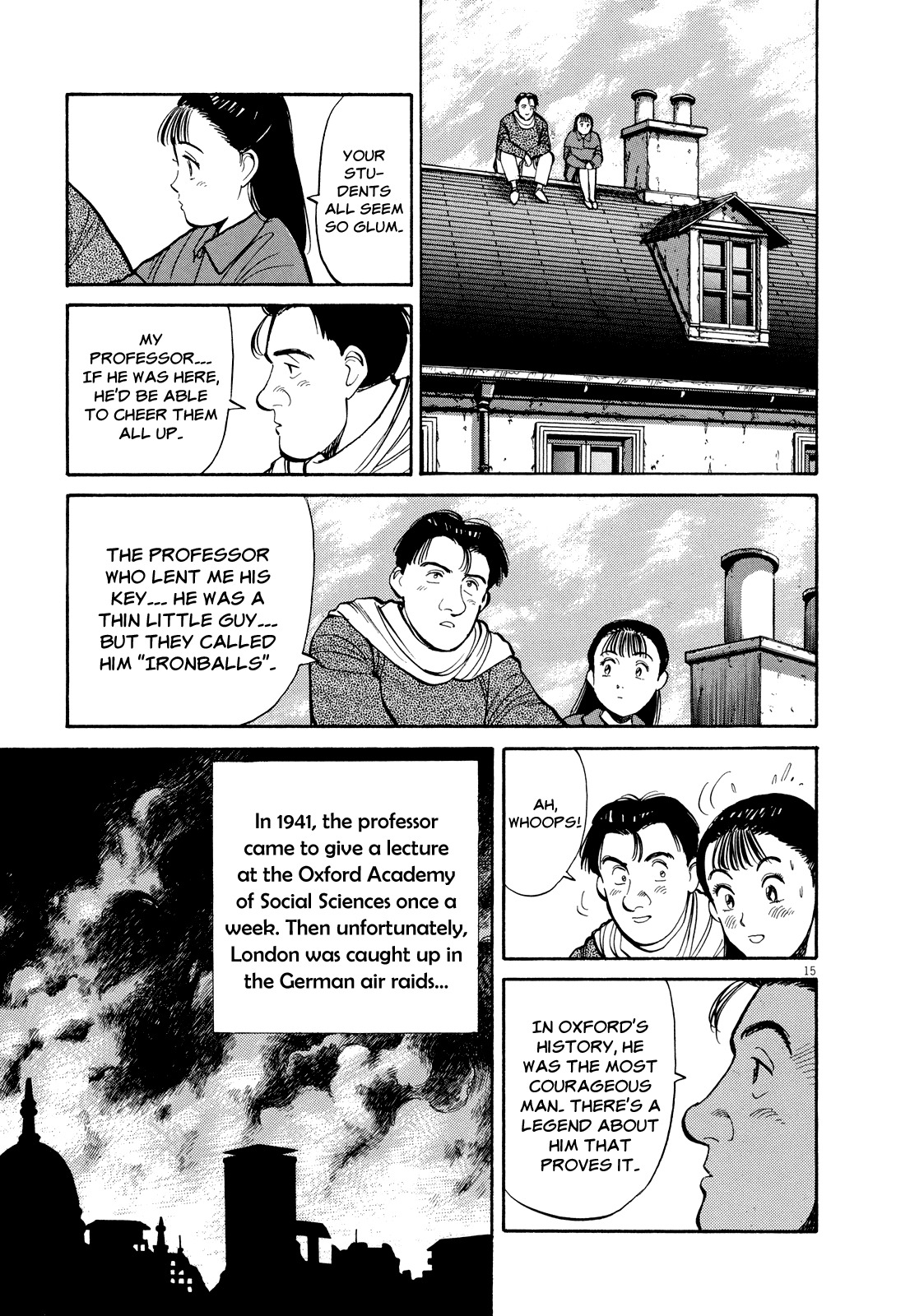 Master Keaton Chapter 17 page 15 - Chapter 17: Paris Under the Rooves