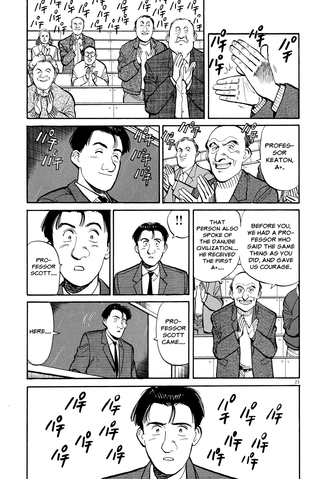 Master Keaton Chapter 17 page 23 - Chapter 17: Paris Under the Rooves