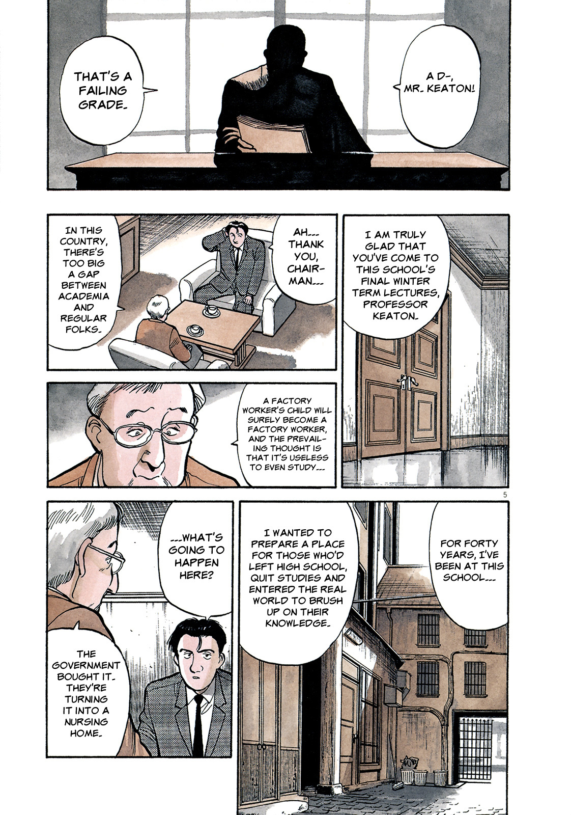 Master Keaton Chapter 17 page 5 - Chapter 17: Paris Under the Rooves