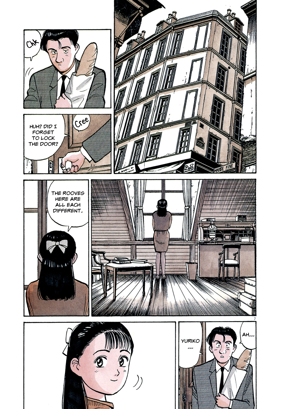 Master Keaton Chapter 17 page 7 - Chapter 17: Paris Under the Rooves