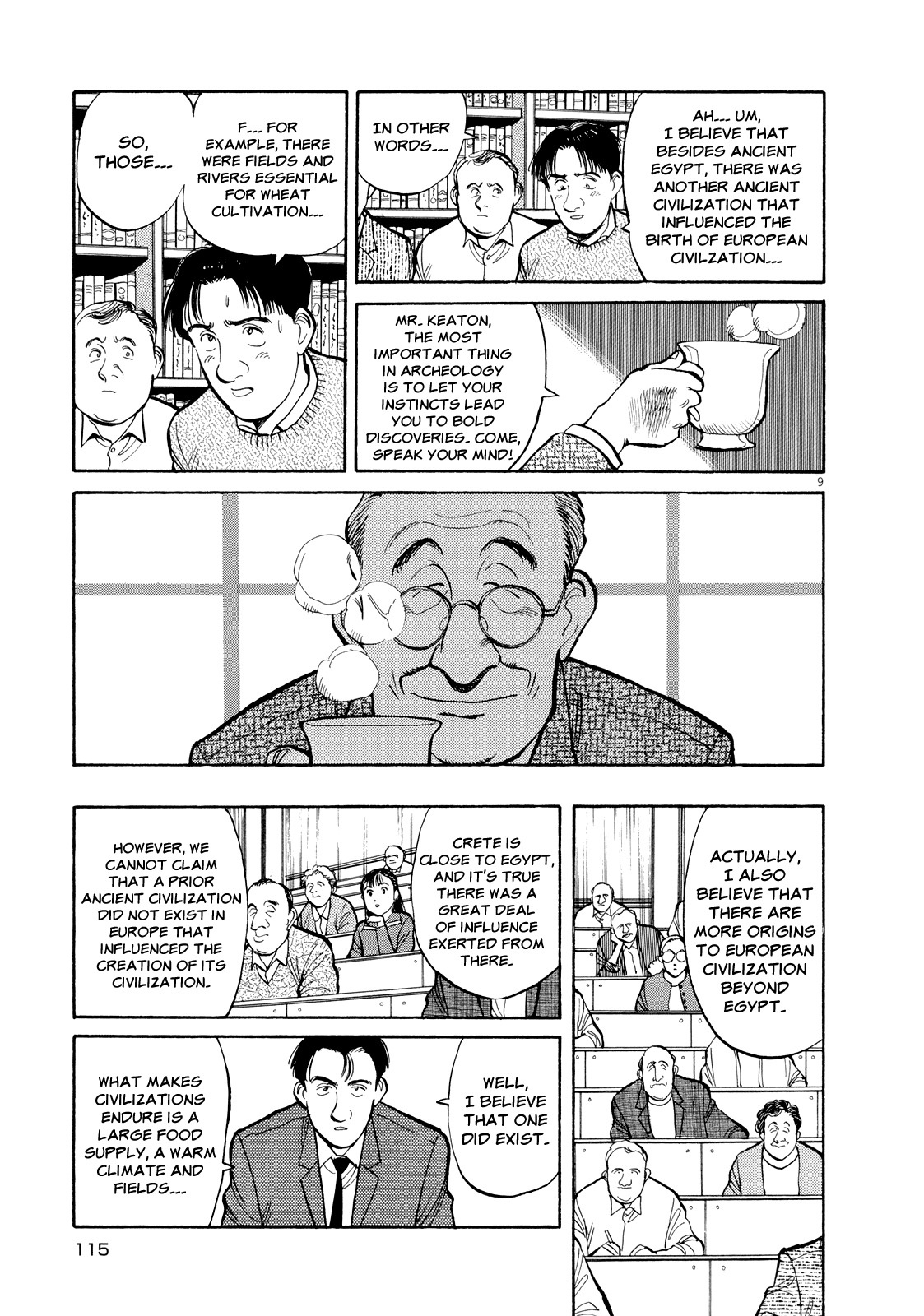 Master Keaton Chapter 17 page 9 - Chapter 17: Paris Under the Rooves