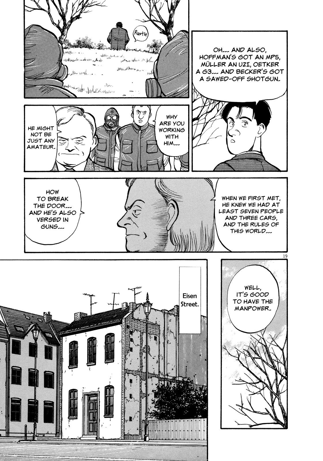 Master Keaton Chapter 18 page 19 - Chapter 18: Little Big Man