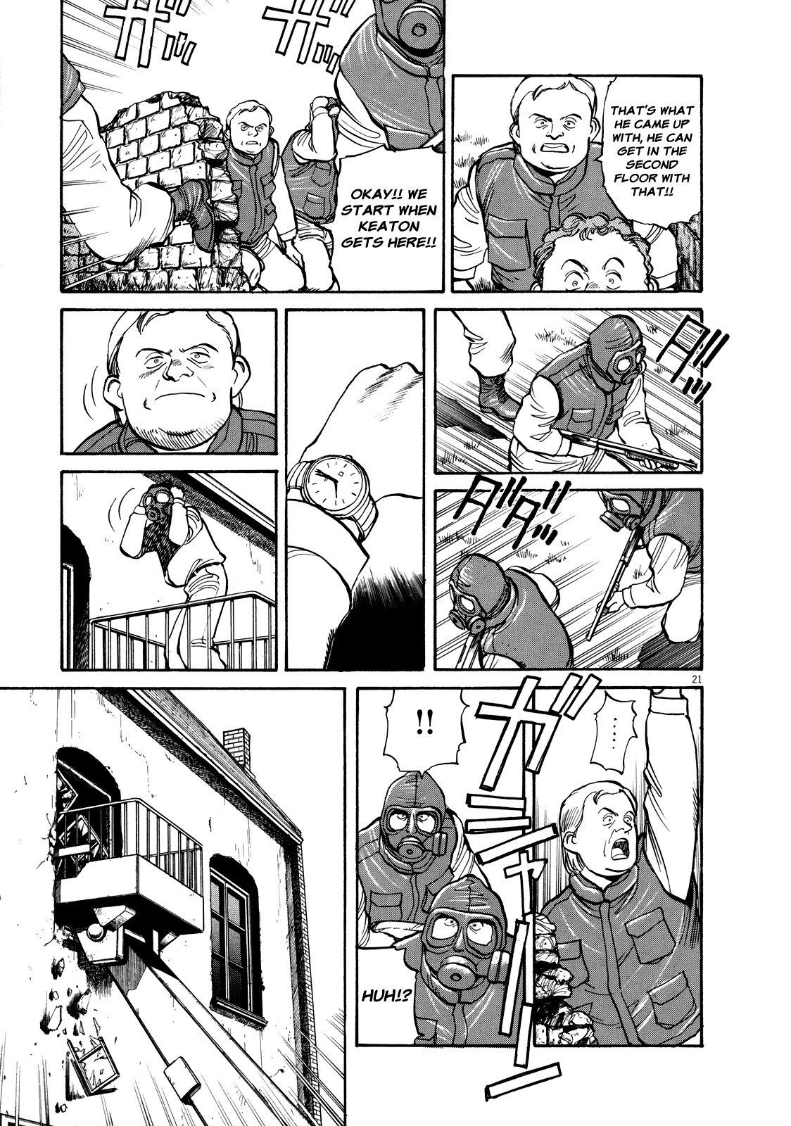 Master Keaton Chapter 18 page 21 - Chapter 18: Little Big Man