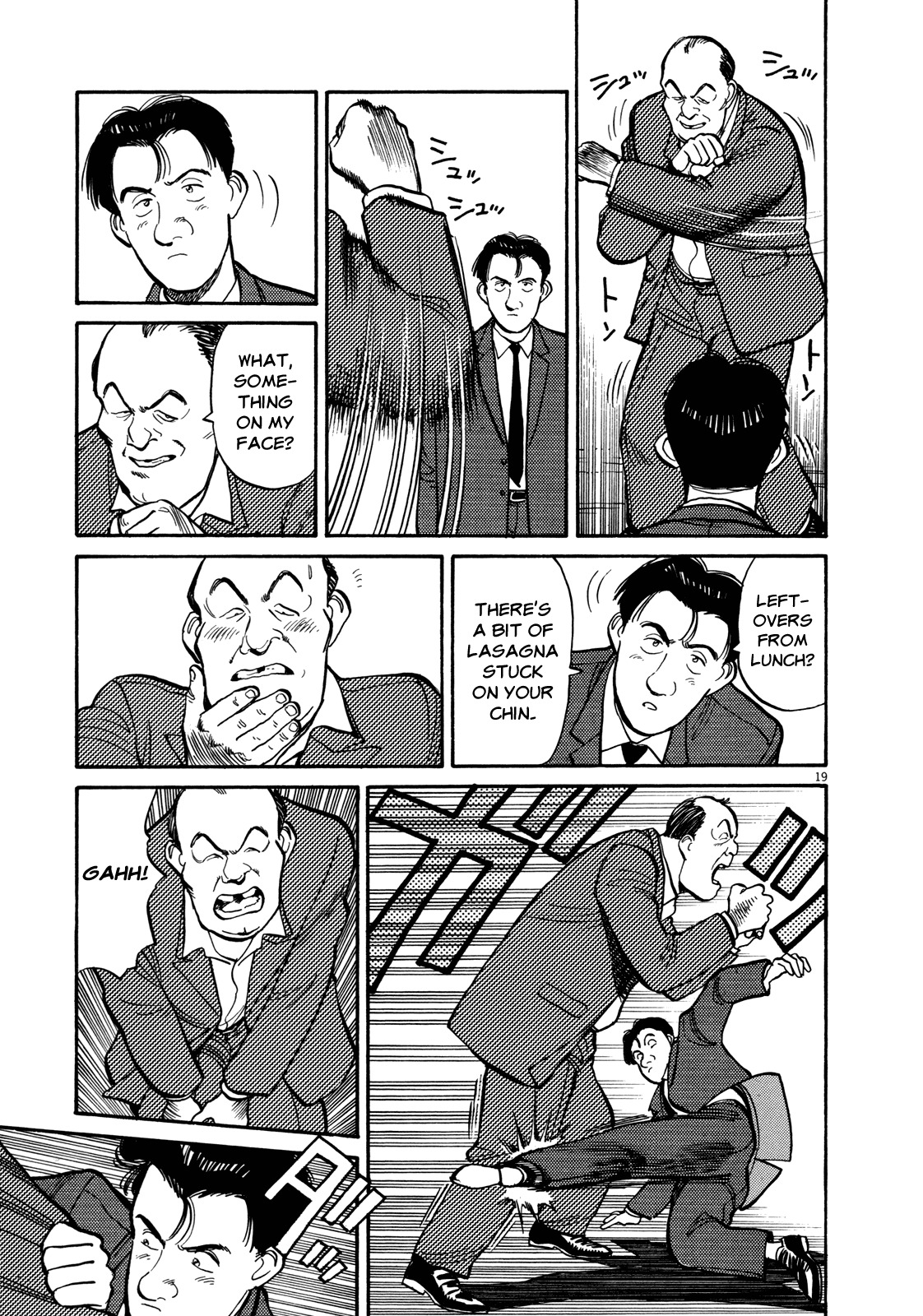 Master Keaton Chapter 19 page 19 - Chapter 19: The Case of the Lasagna