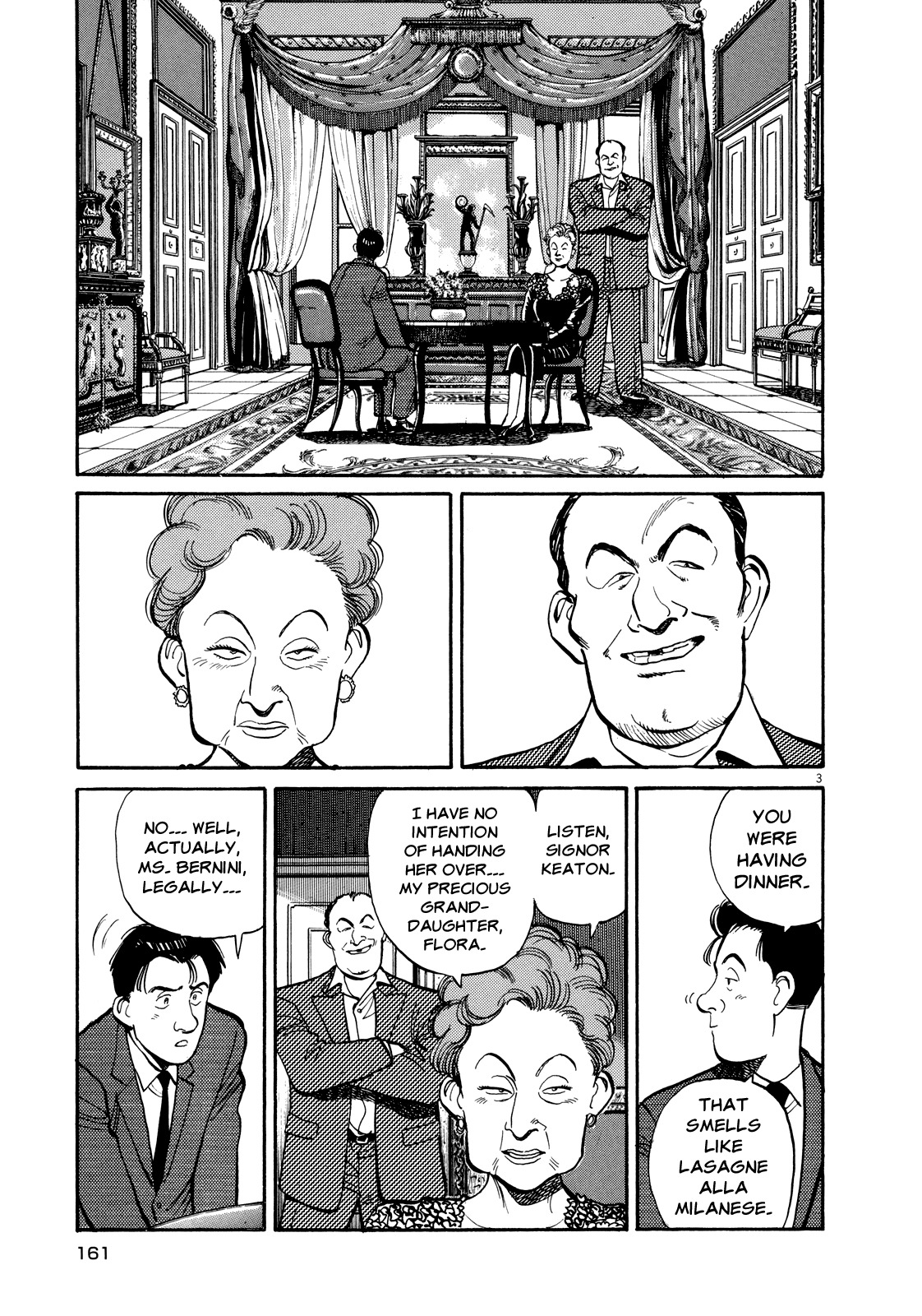 Master Keaton Chapter 19 page 3 - Chapter 19: The Case of the Lasagna