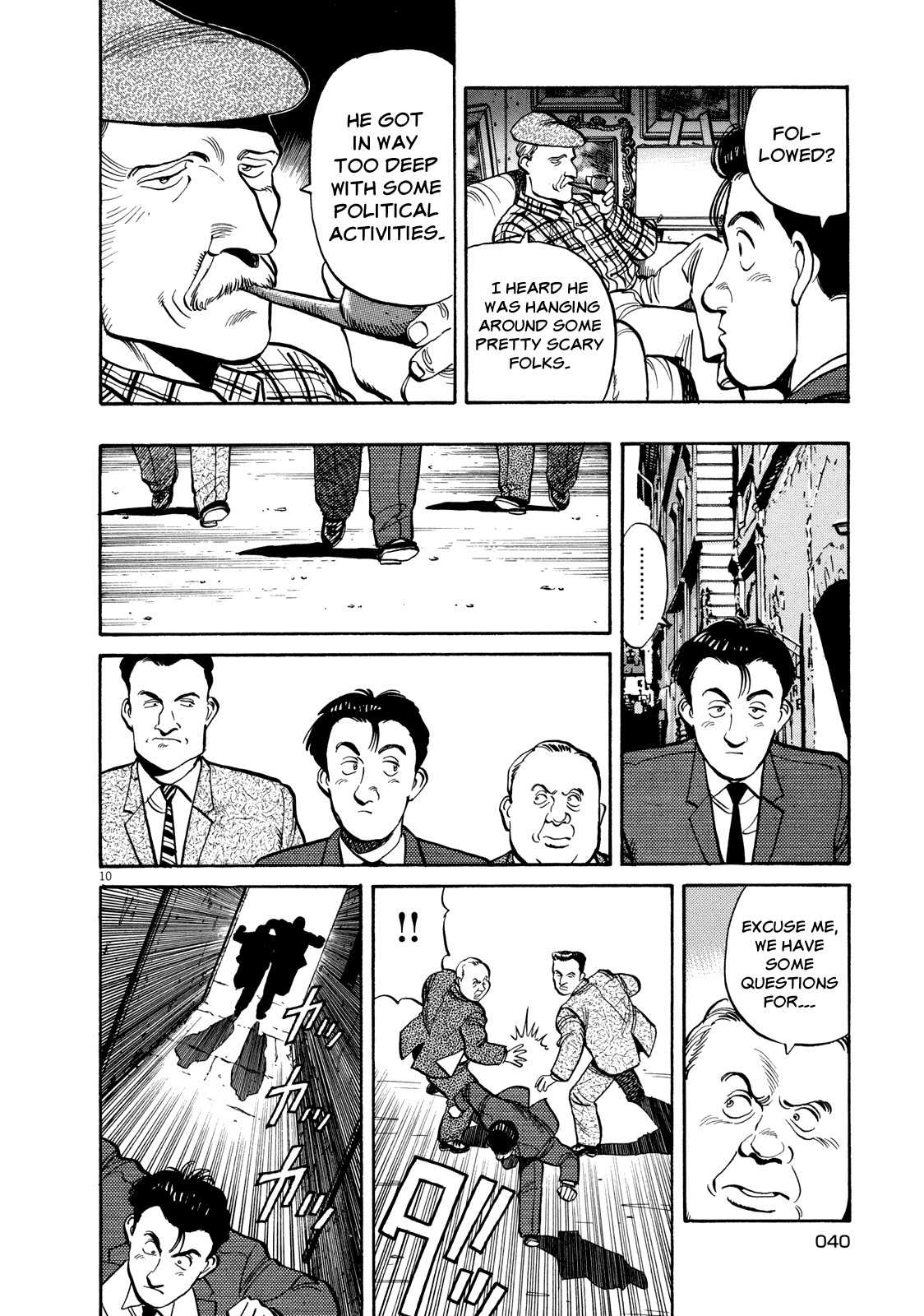 Master Keaton Chapter 2 page 10 - Chapter 2: Angelic Demon