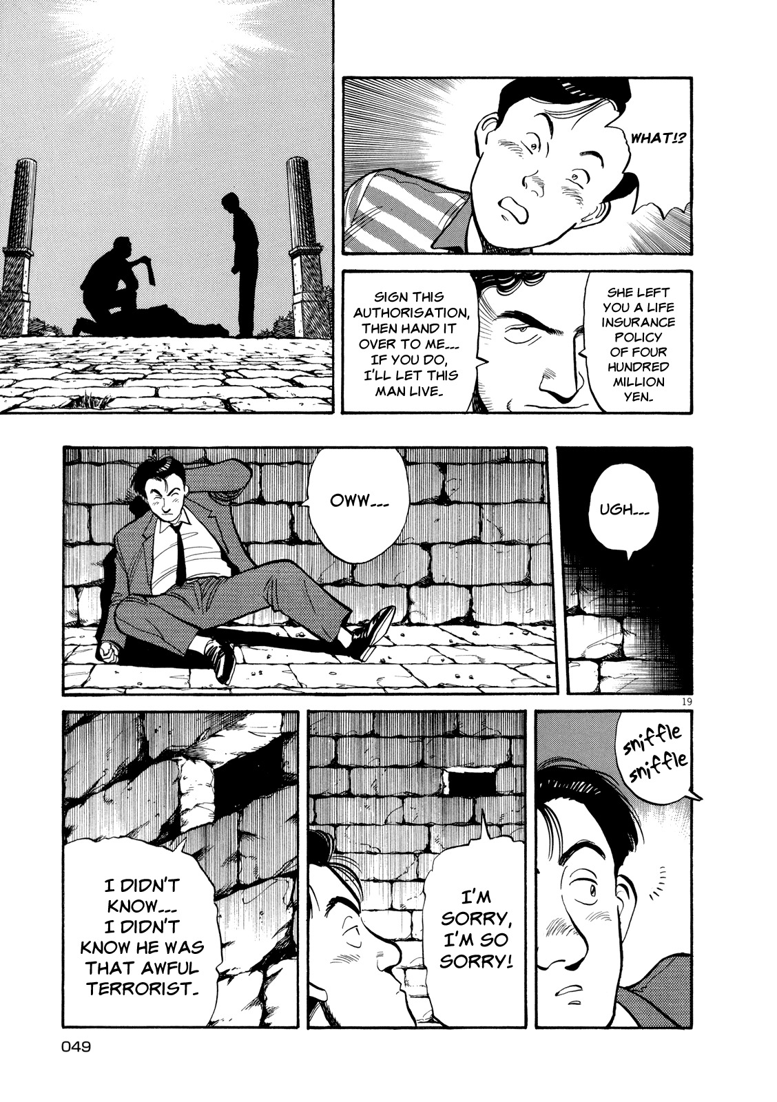 Master Keaton Chapter 2 page 19 - Chapter 2: Angelic Demon