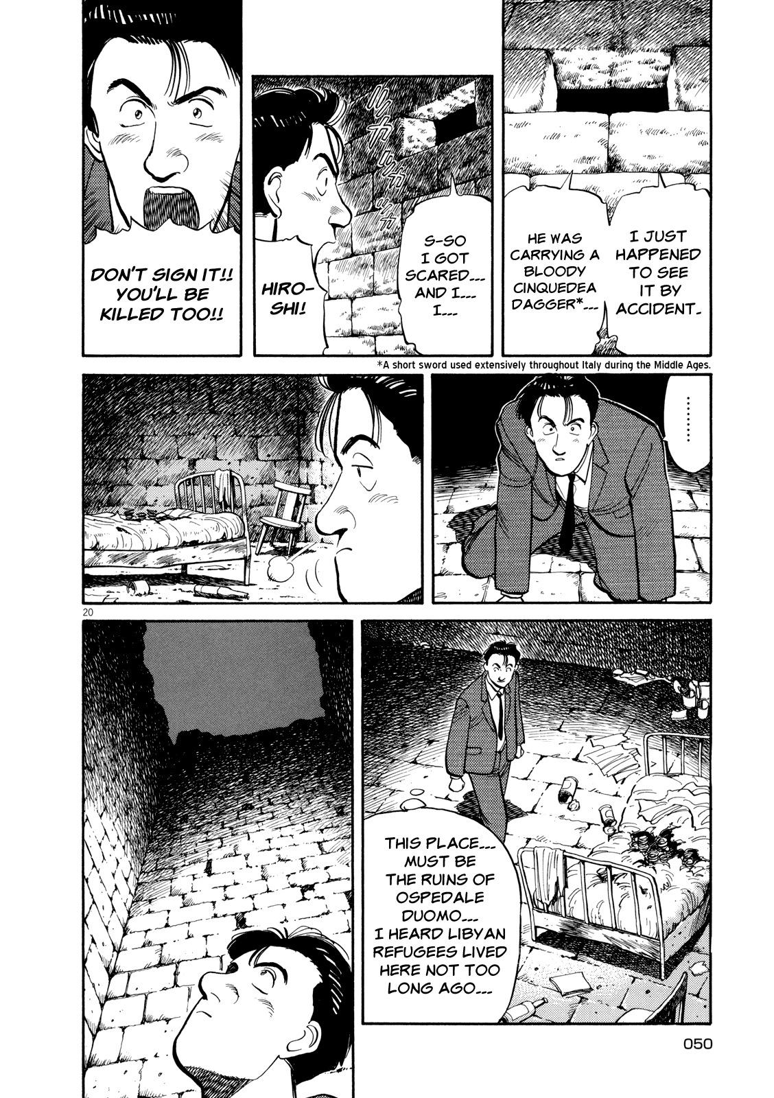 Master Keaton Chapter 2 page 20 - Chapter 2: Angelic Demon