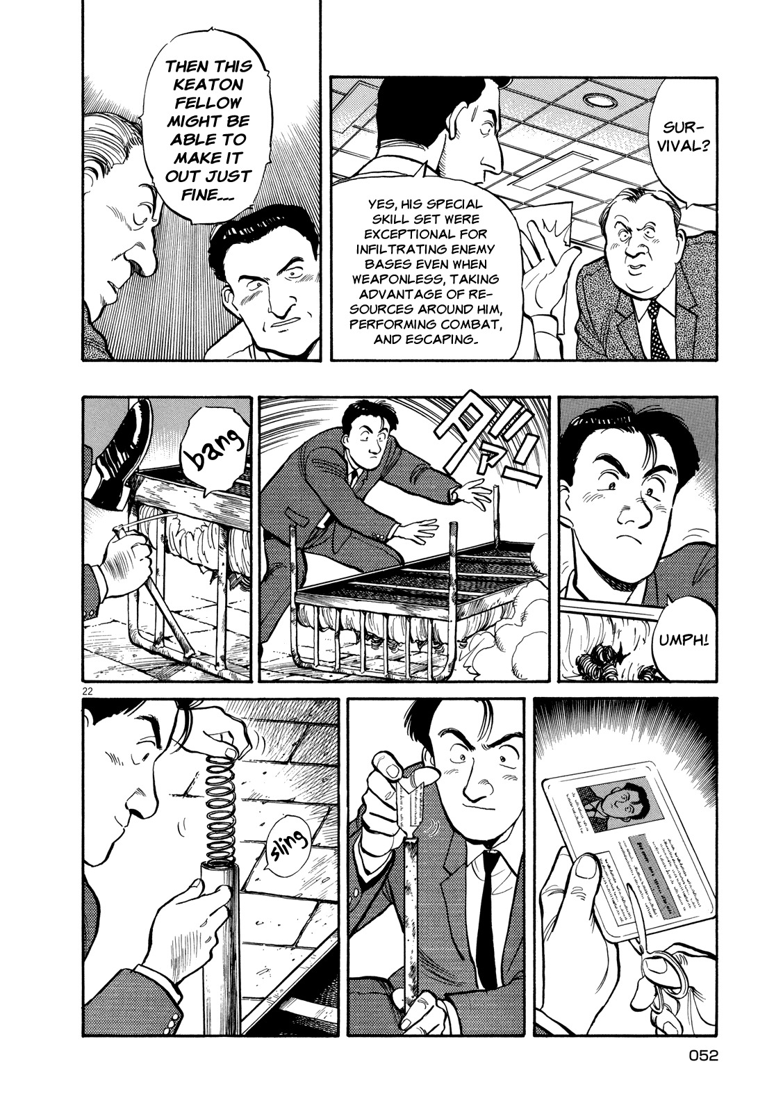Master Keaton Chapter 2 page 22 - Chapter 2: Angelic Demon