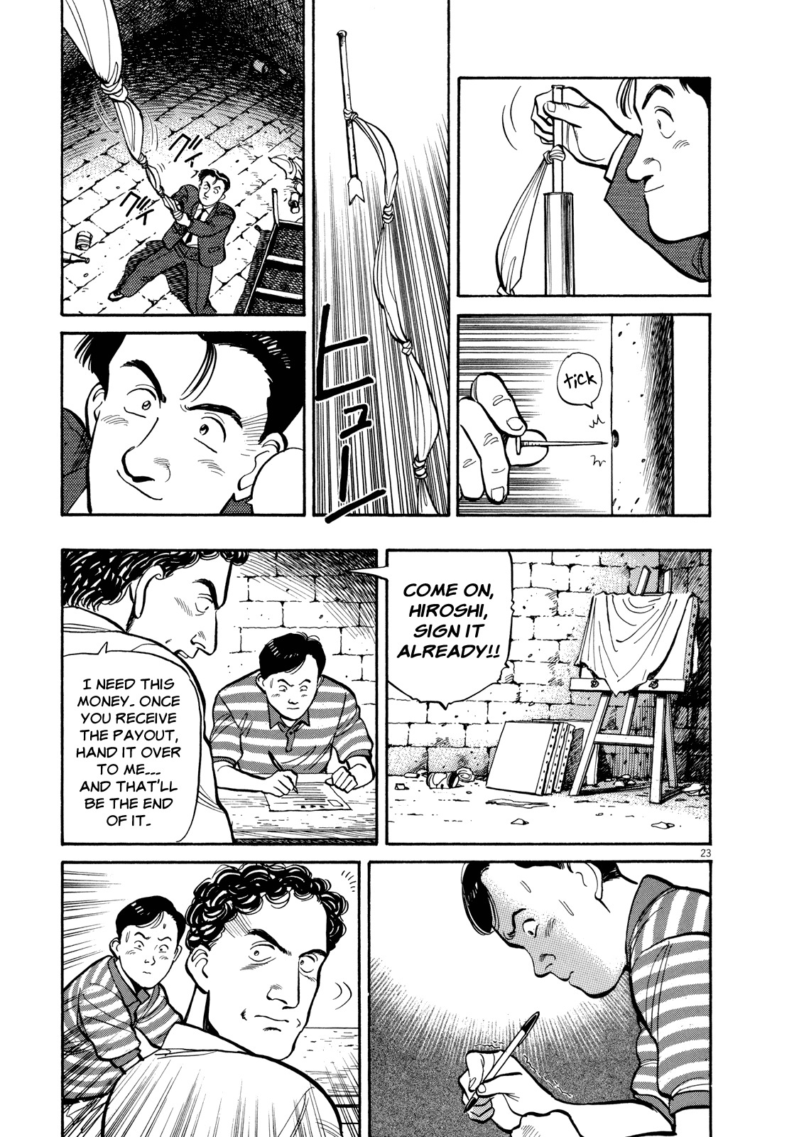 Master Keaton Chapter 2 page 23 - Chapter 2: Angelic Demon