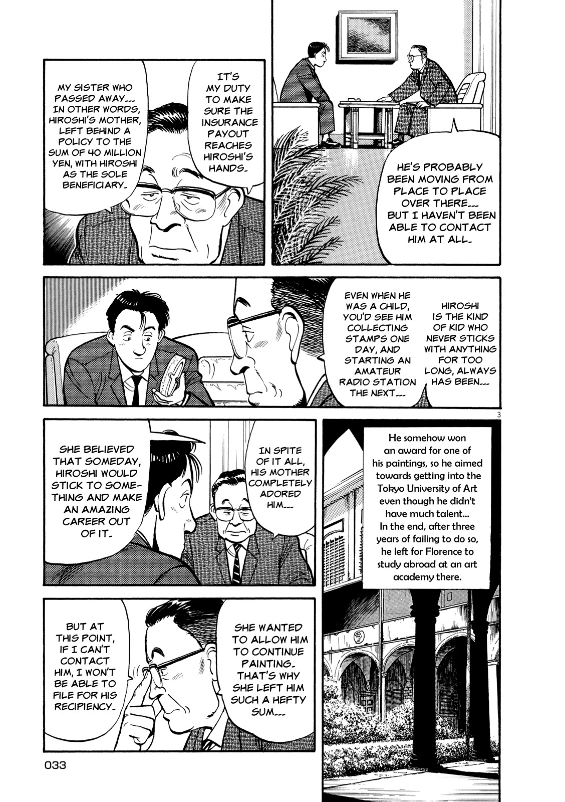 Master Keaton Chapter 2 page 3 - Chapter 2: Angelic Demon
