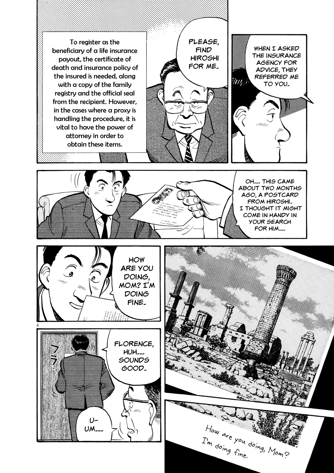 Master Keaton Chapter 2 page 4 - Chapter 2: Angelic Demon