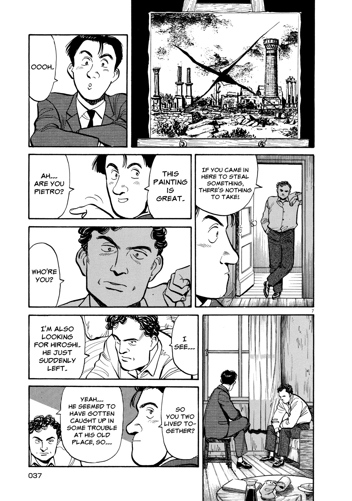 Master Keaton Chapter 2 page 7 - Chapter 2: Angelic Demon