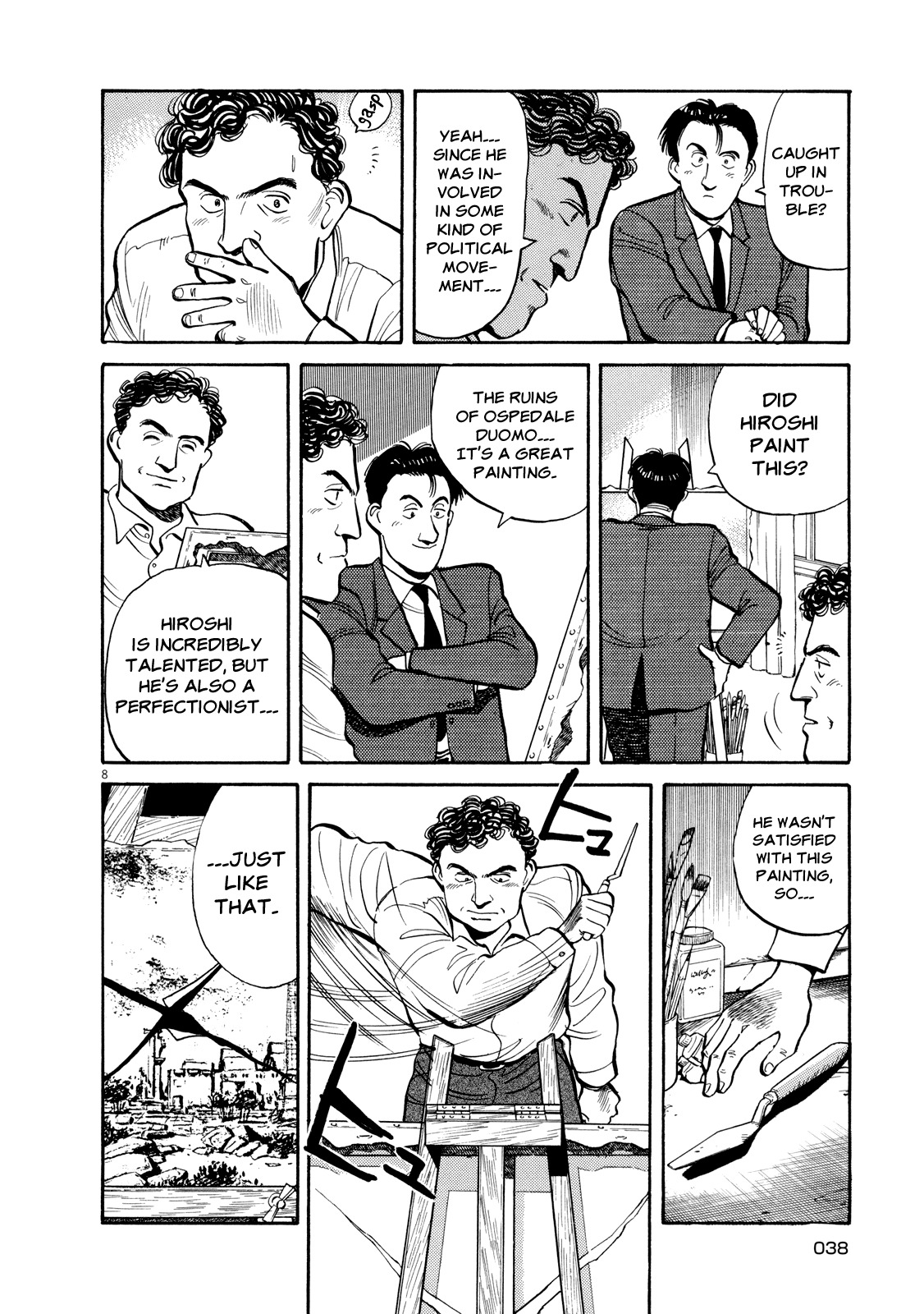 Master Keaton Chapter 2 page 8 - Chapter 2: Angelic Demon