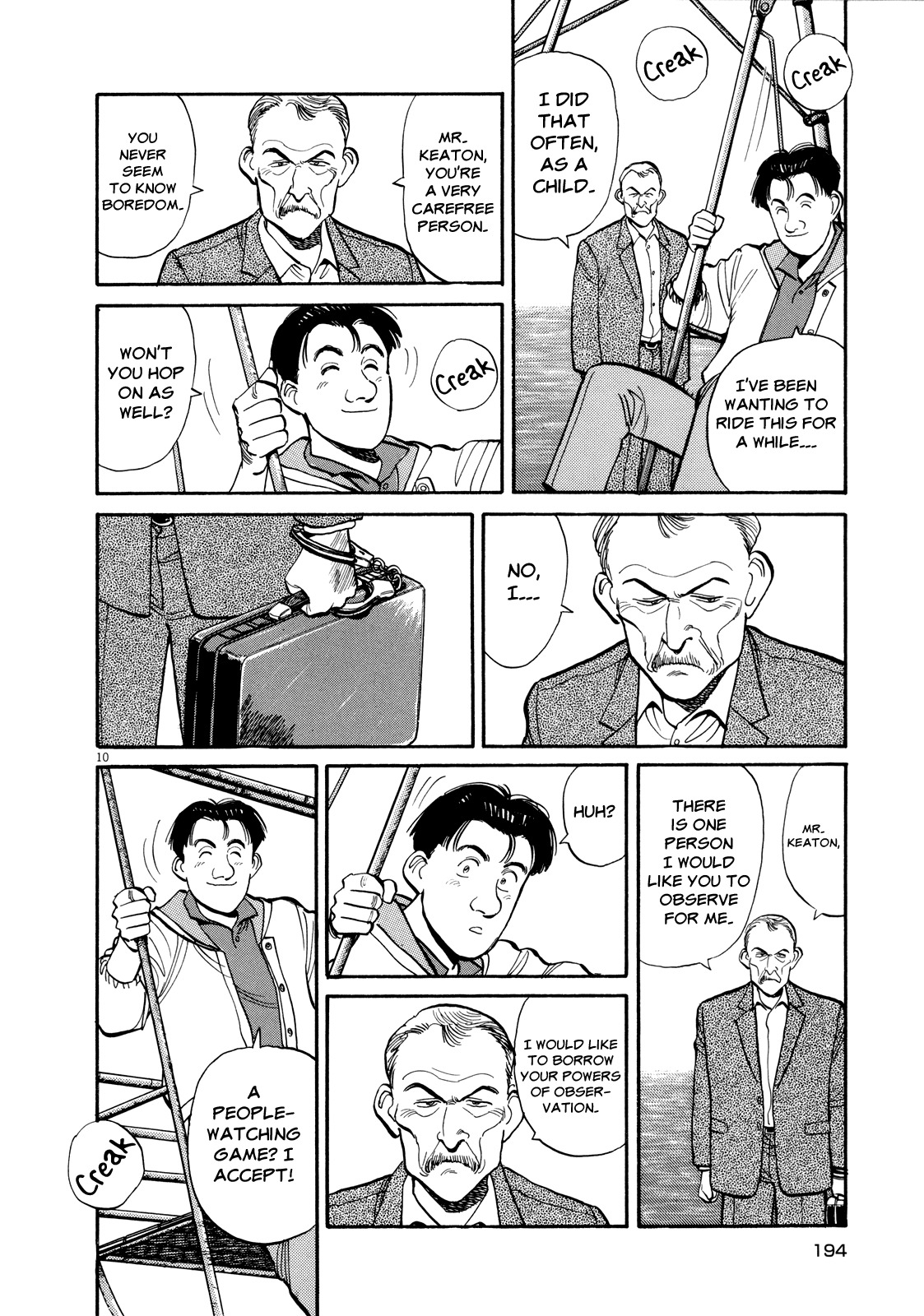 Master Keaton Chapter 20 page 10 - Chapter 20: A Message from Alexiev