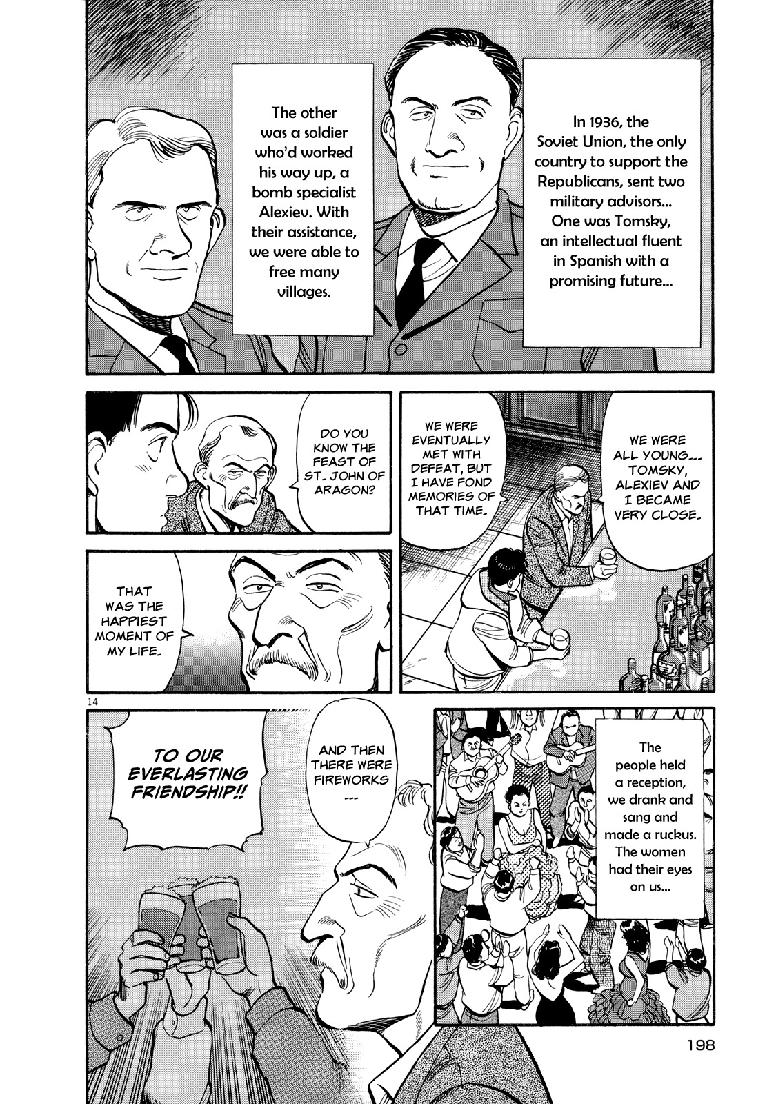 Master Keaton Chapter 20 page 14 - Chapter 20: A Message from Alexiev