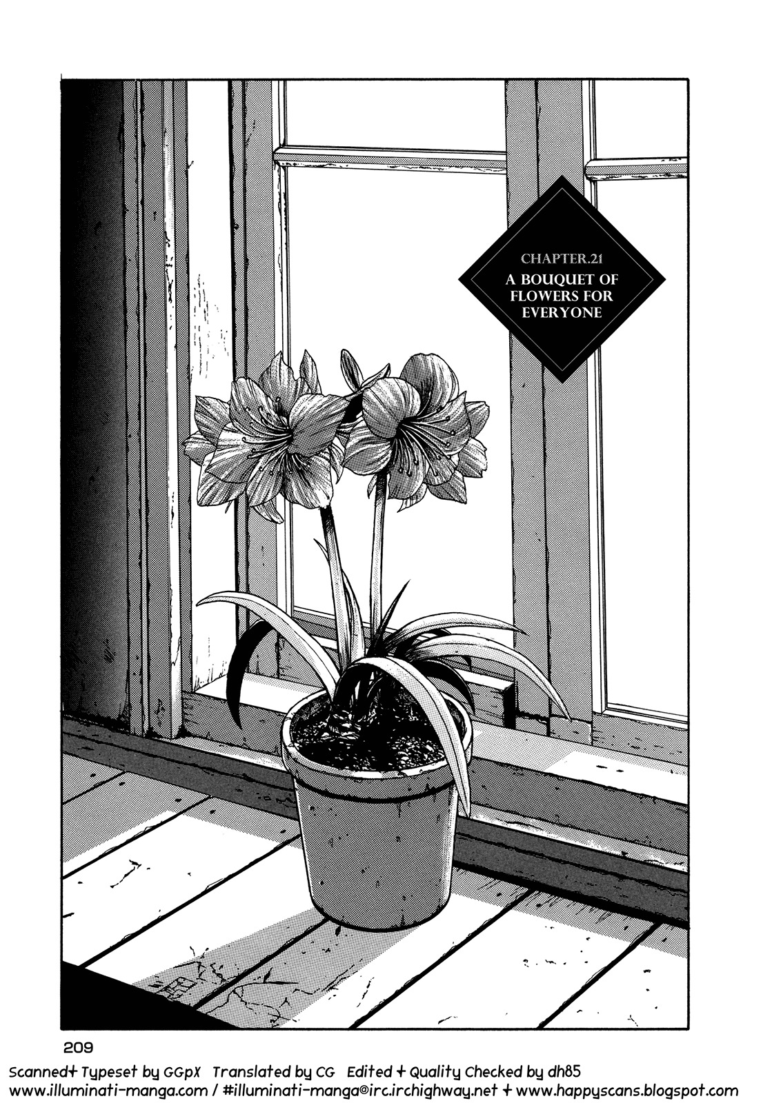 Master Keaton Chapter 21 page 1 - Chapter 21: A Bouquet of Flowers for Everyone