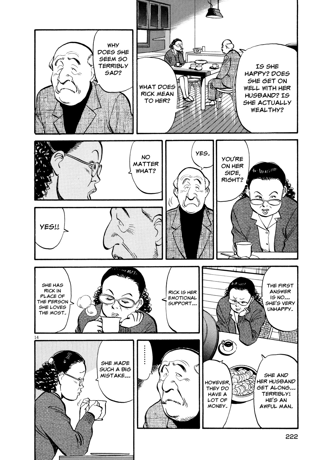 Master Keaton Chapter 21 page 14 - Chapter 21: A Bouquet of Flowers for Everyone