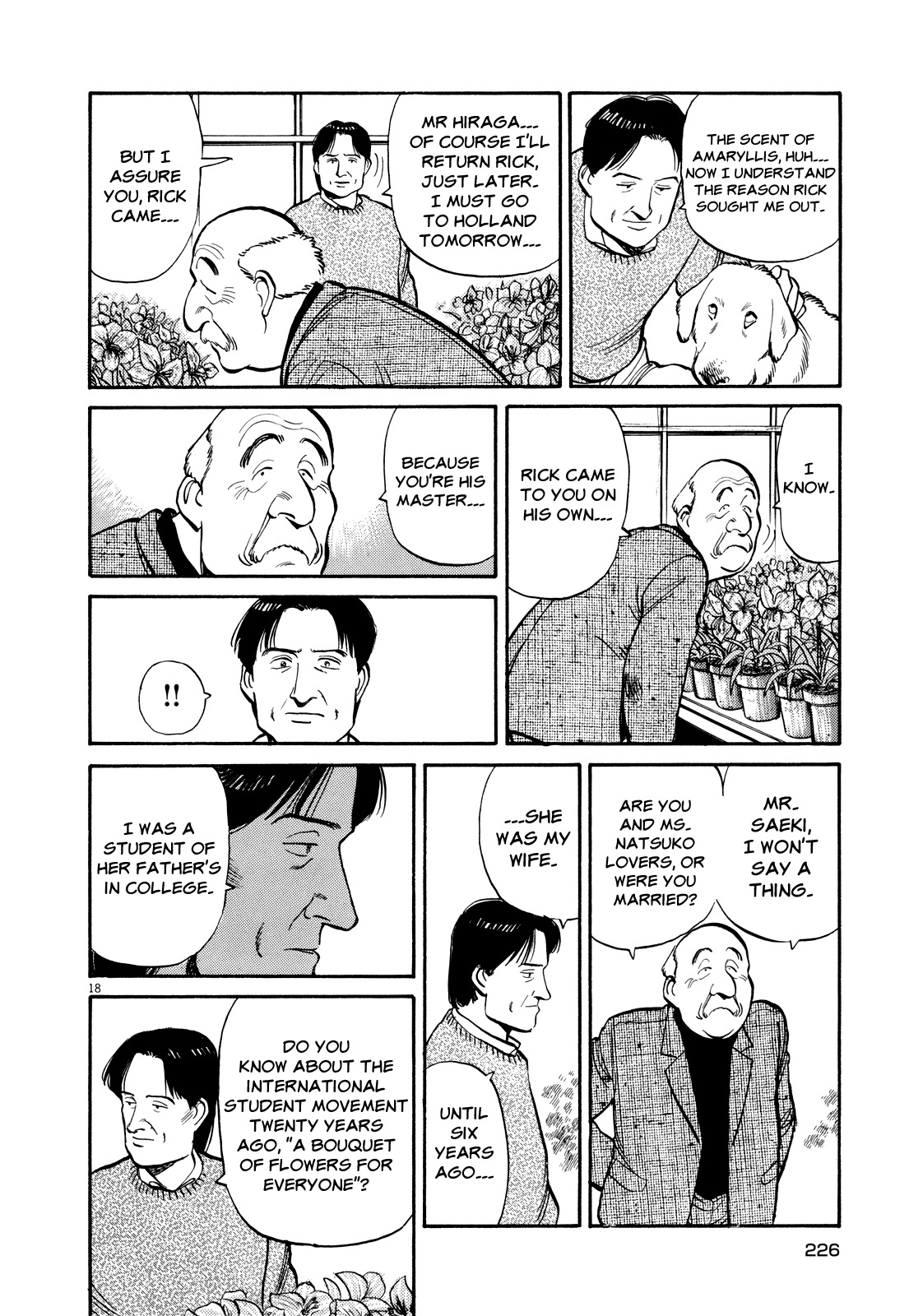 Master Keaton Chapter 21 page 18 - Chapter 21: A Bouquet of Flowers for Everyone
