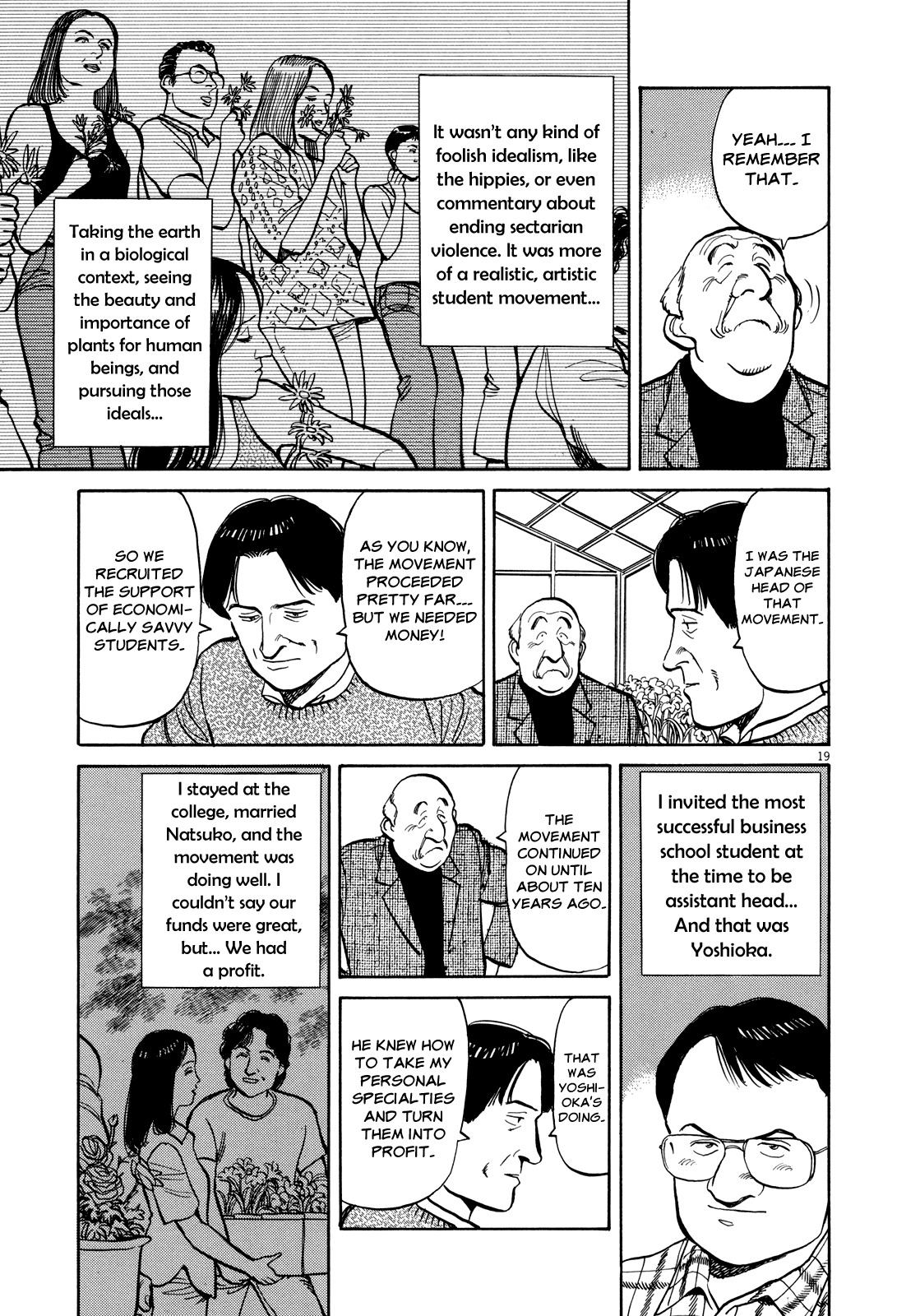 Master Keaton Chapter 21 page 19 - Chapter 21: A Bouquet of Flowers for Everyone
