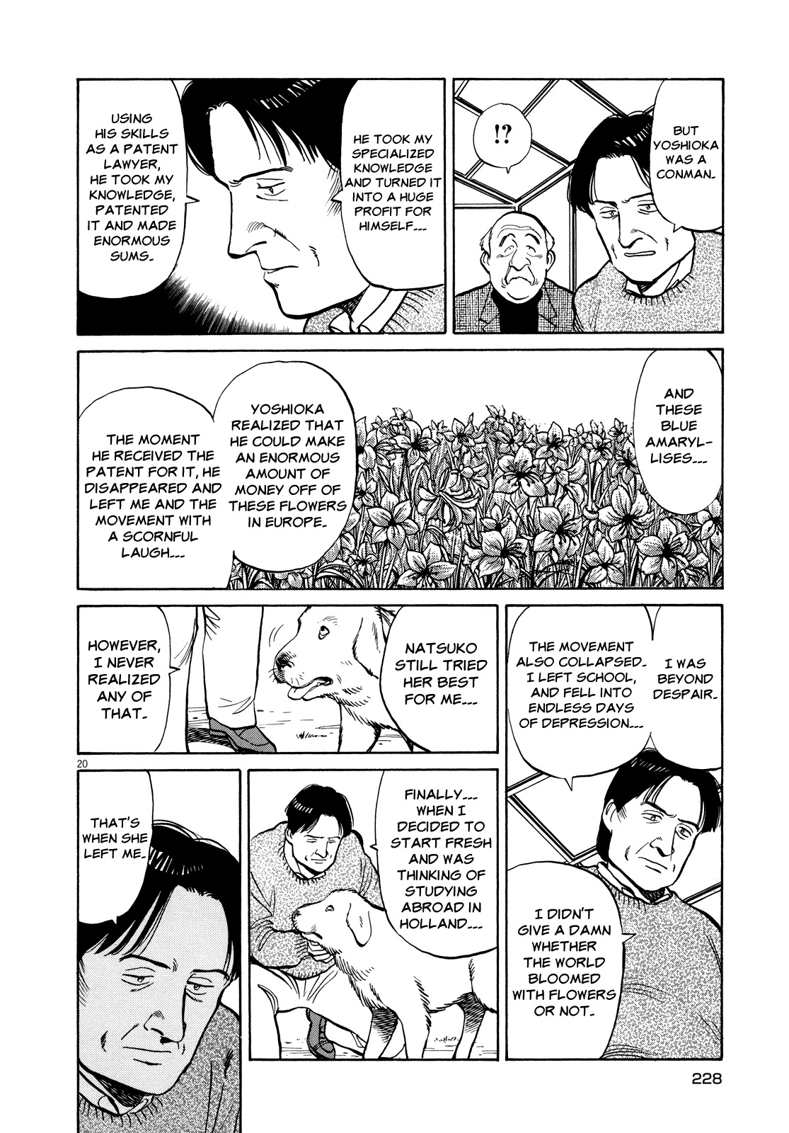 Master Keaton Chapter 21 page 20 - Chapter 21: A Bouquet of Flowers for Everyone