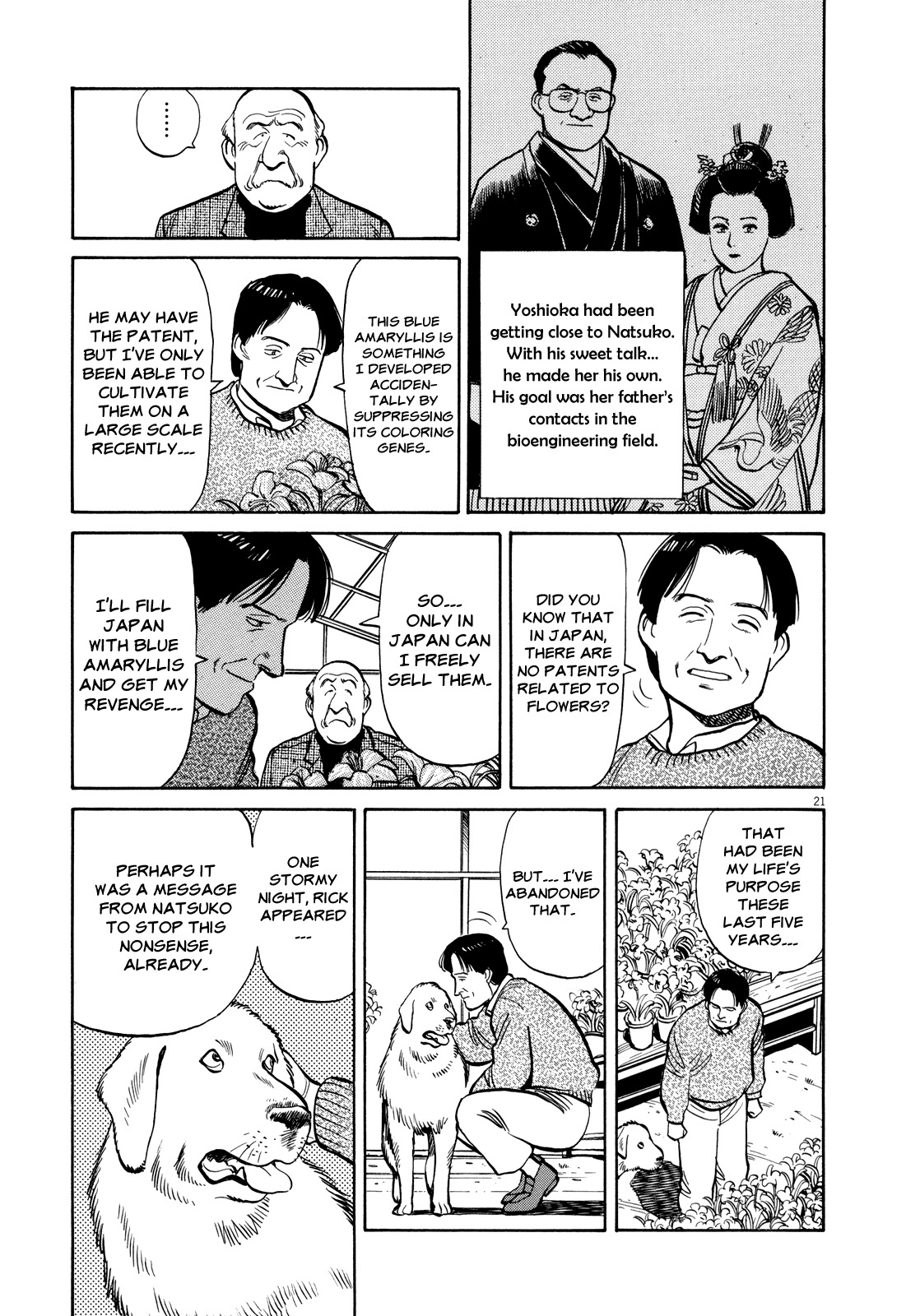 Master Keaton Chapter 21 page 21 - Chapter 21: A Bouquet of Flowers for Everyone
