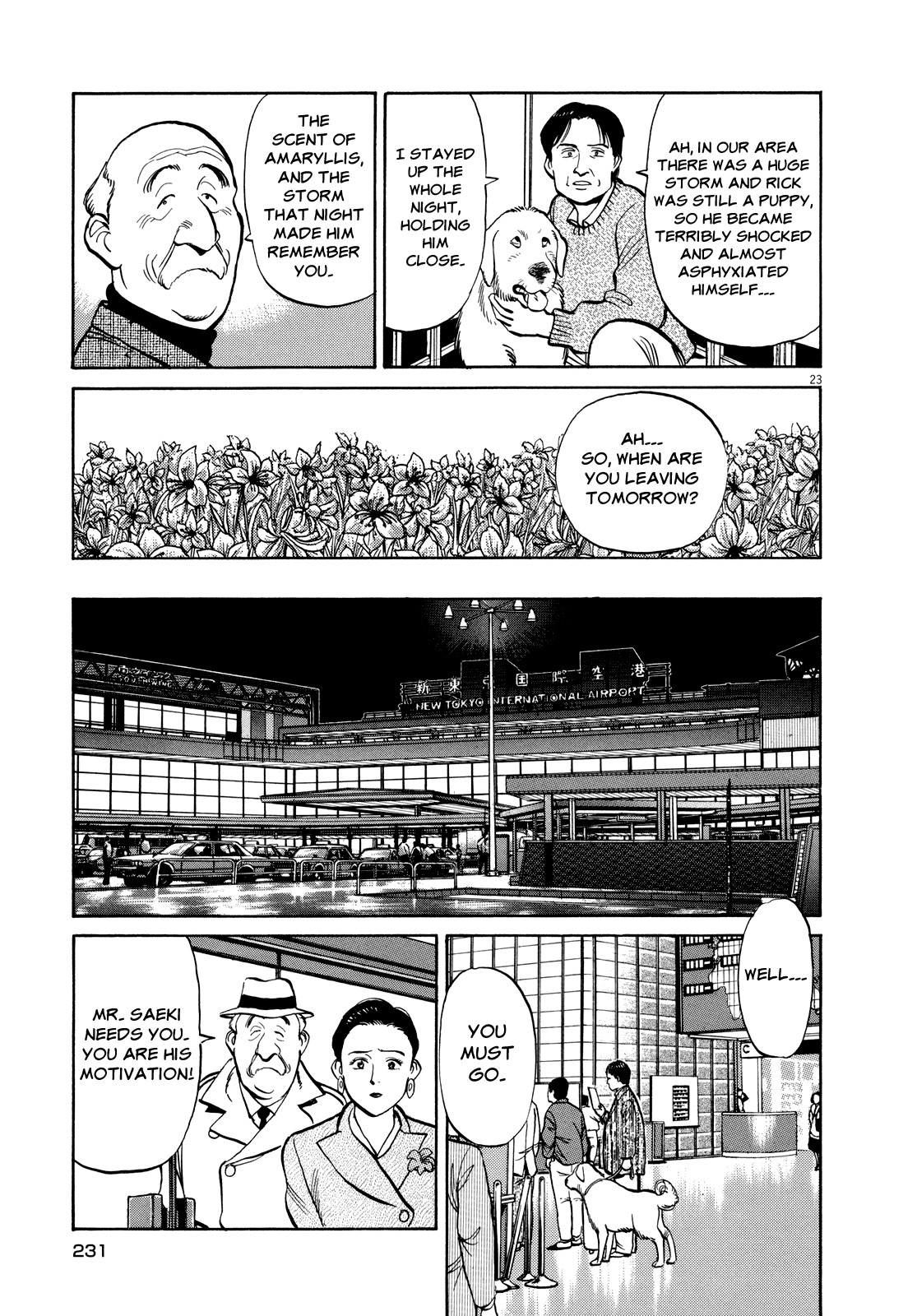 Master Keaton Chapter 21 page 23 - Chapter 21: A Bouquet of Flowers for Everyone