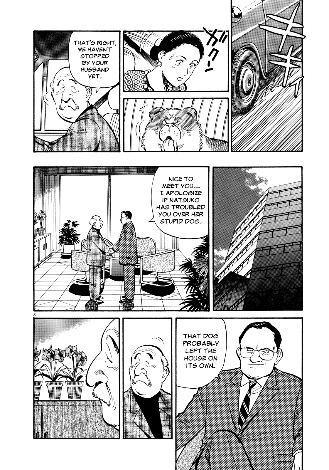 Master Keaton Chapter 21 page 8 - Chapter 21: A Bouquet of Flowers for Everyone