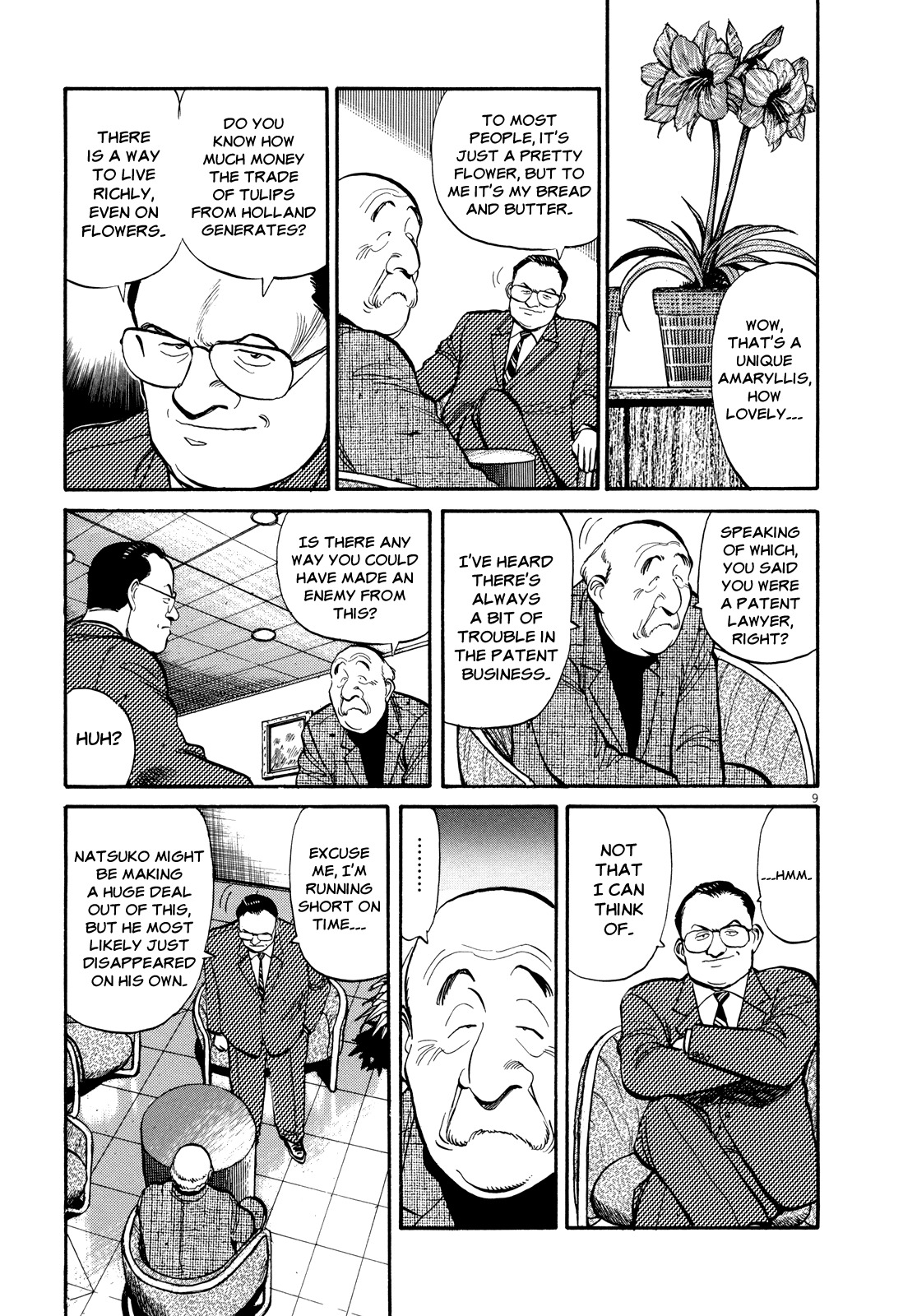 Master Keaton Chapter 21 page 9 - Chapter 21: A Bouquet of Flowers for Everyone
