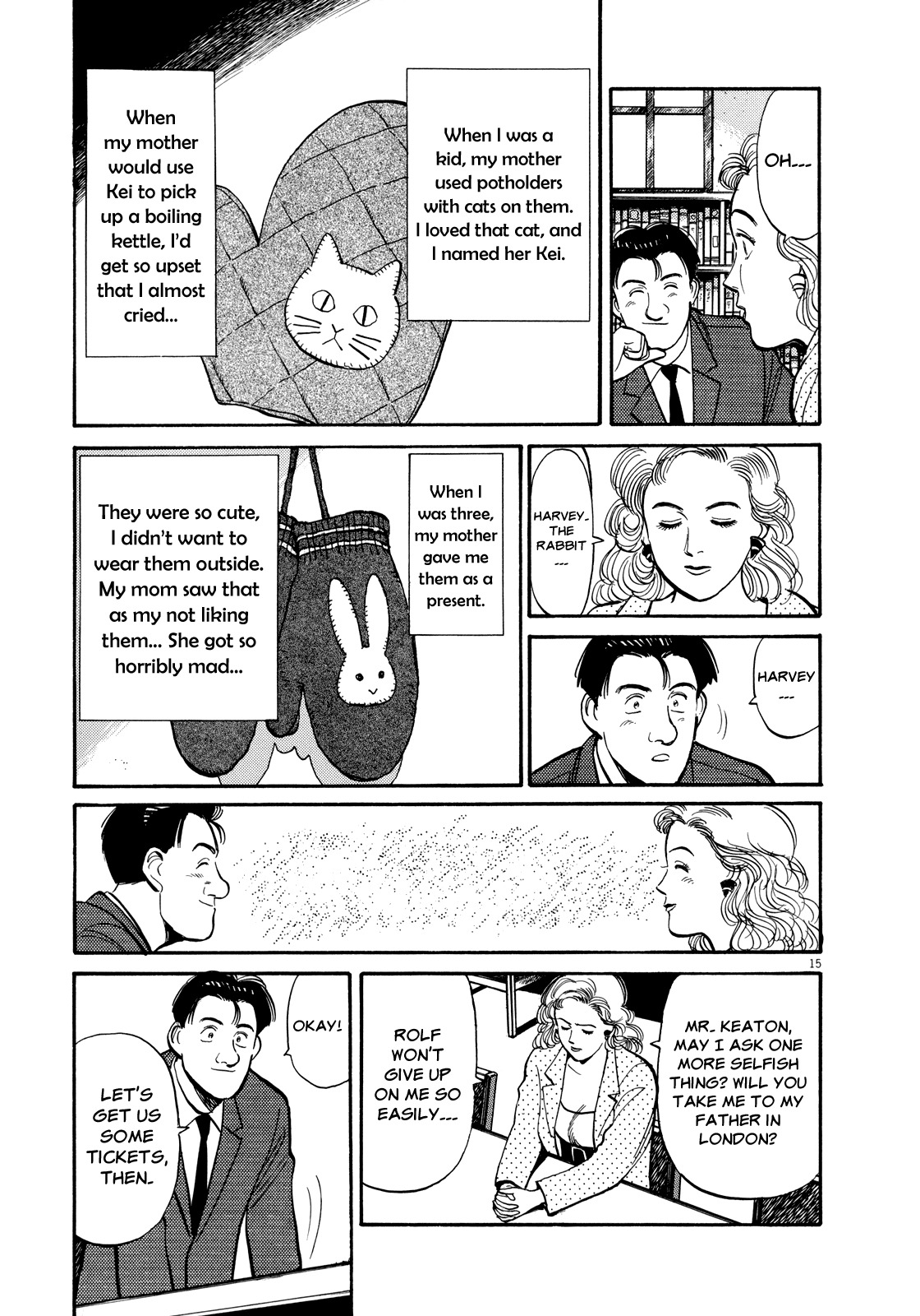 Master Keaton Chapter 24 page 15 - Chapter 24: The Woman in Red