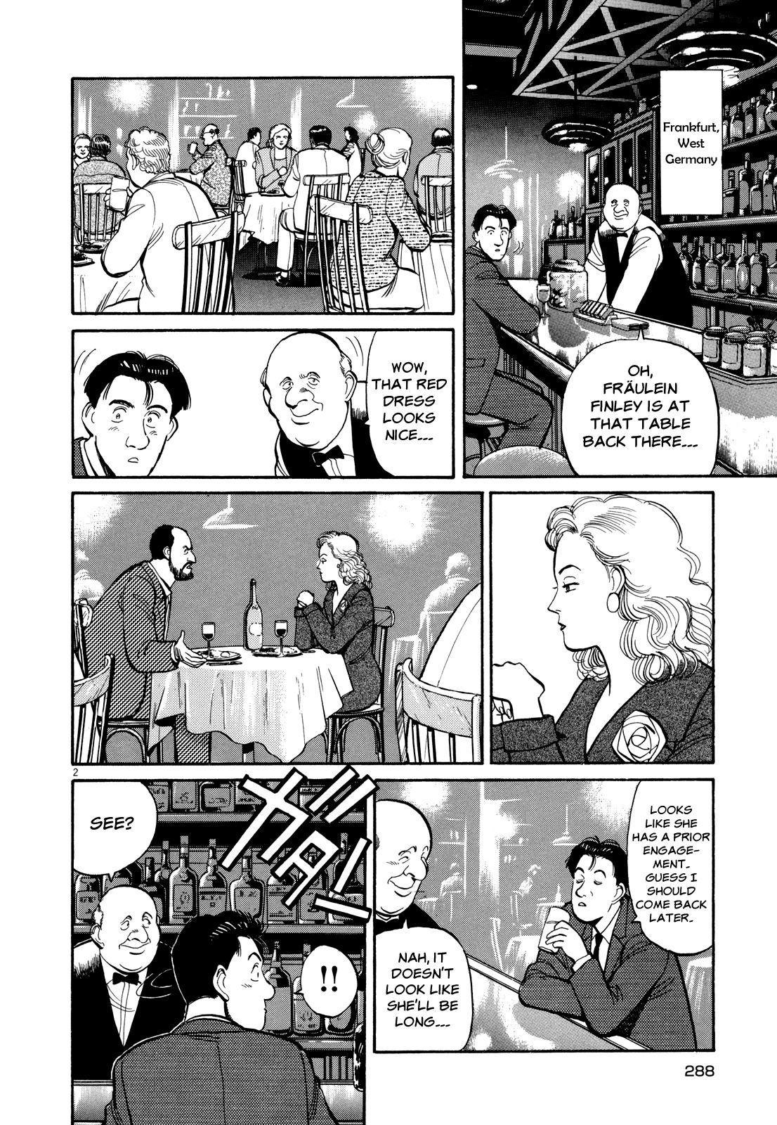 Master Keaton Chapter 24 page 2 - Chapter 24: The Woman in Red