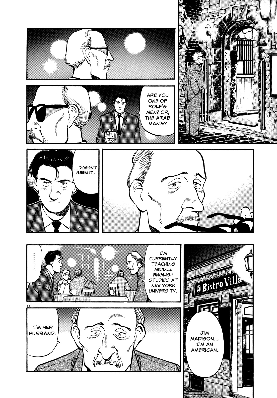 Master Keaton Chapter 24 page 22 - Chapter 24: The Woman in Red