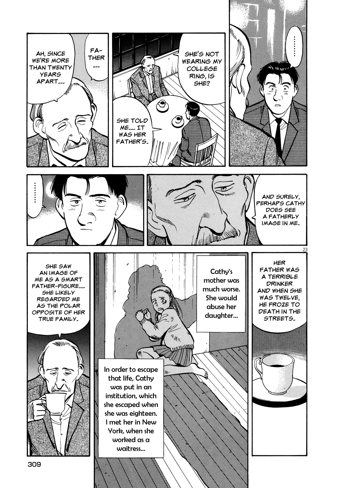 Master Keaton Chapter 24 page 23 - Chapter 24: The Woman in Red