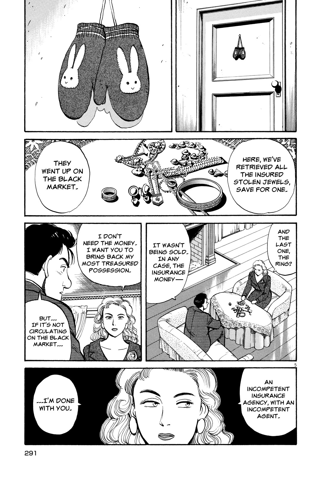 Master Keaton Chapter 24 page 5 - Chapter 24: The Woman in Red