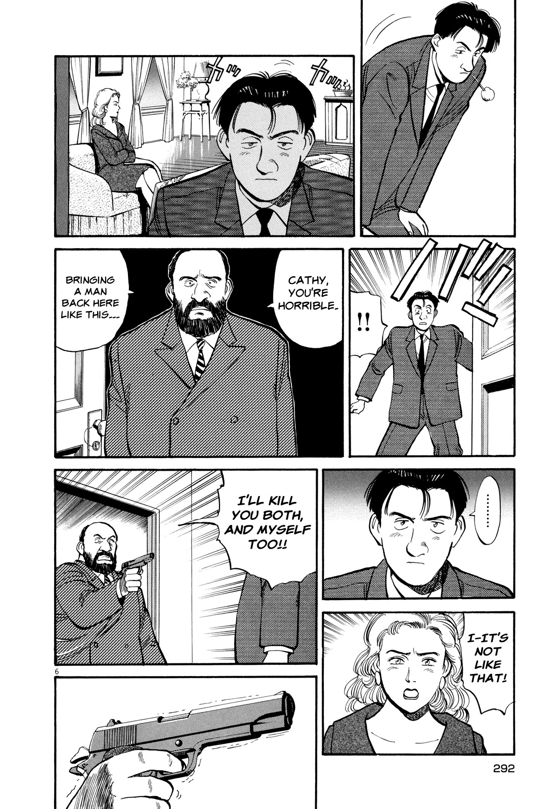 Master Keaton Chapter 24 page 6 - Chapter 24: The Woman in Red