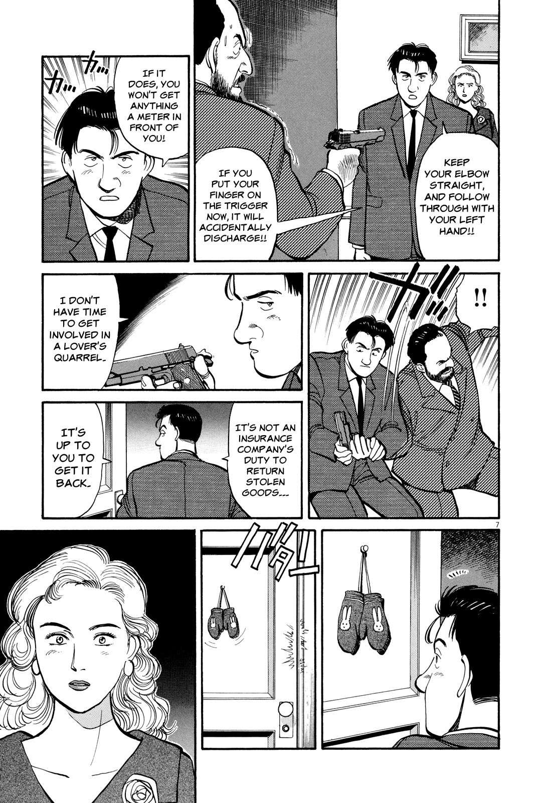 Master Keaton Chapter 24 page 7 - Chapter 24: The Woman in Red