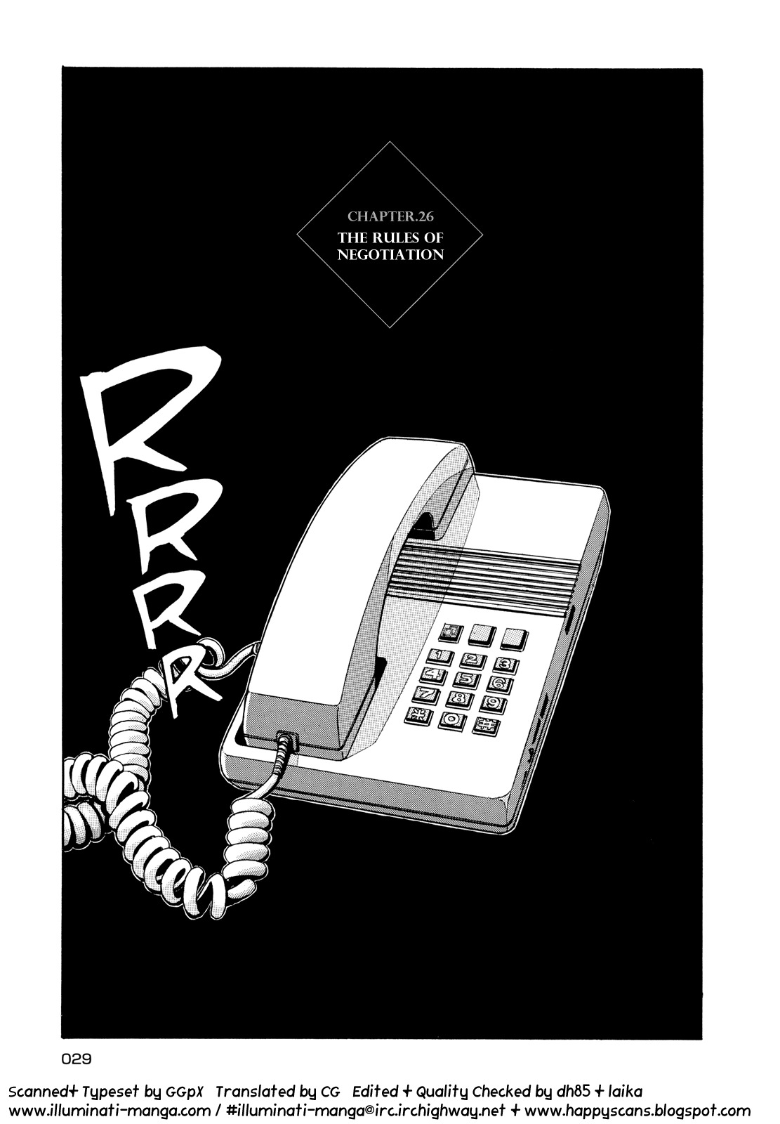 Master Keaton Chapter 26 page 1 - Chapter 26: The Rules of Negotiation