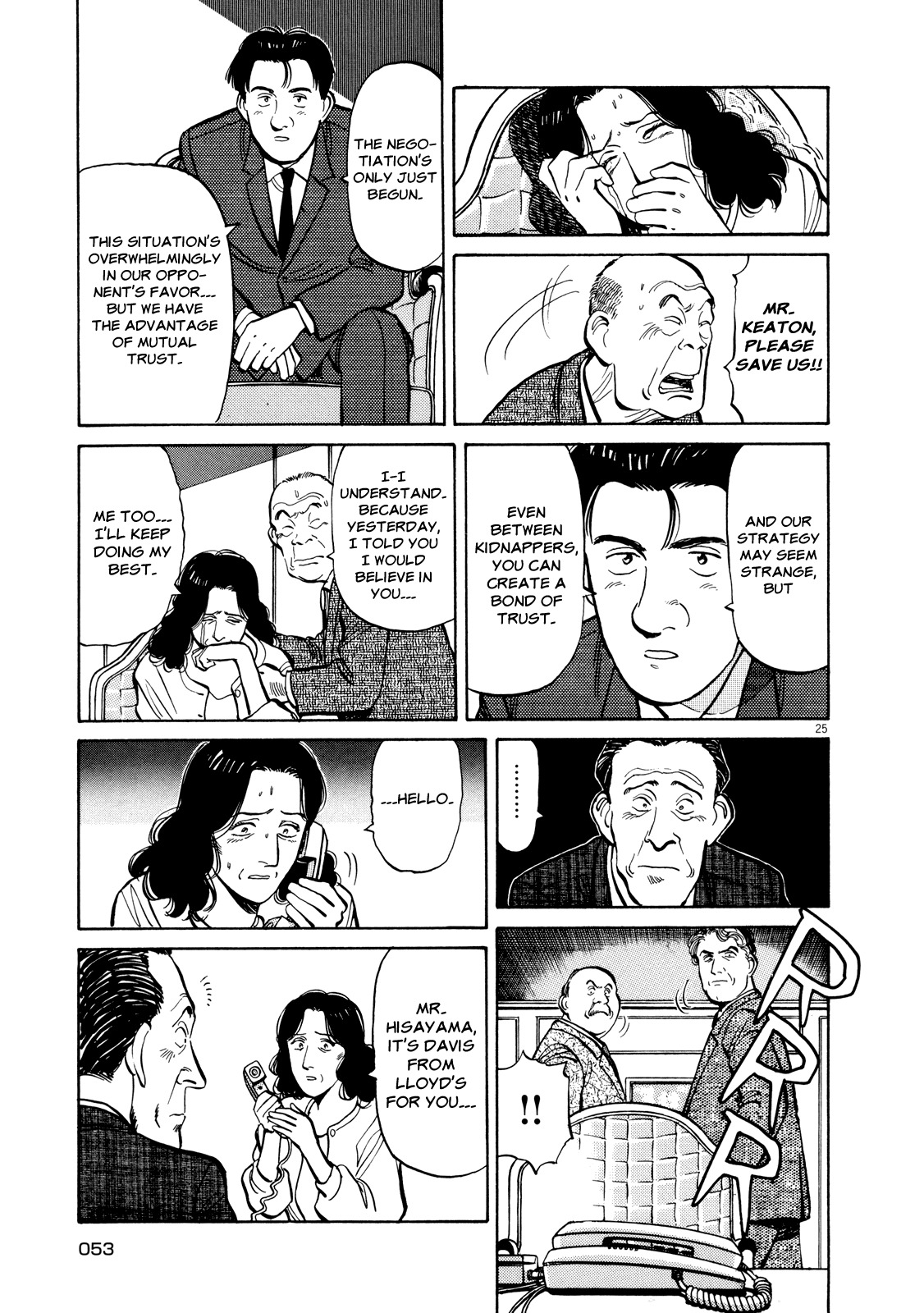 Master Keaton Chapter 26 page 25 - Chapter 26: The Rules of Negotiation