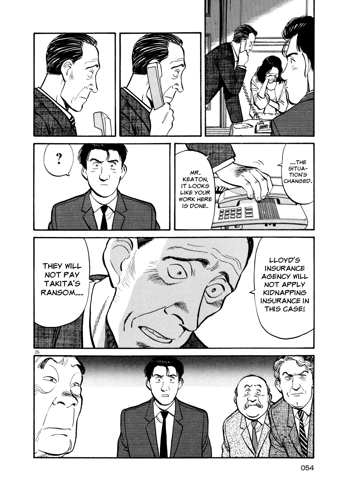 Master Keaton Chapter 26 page 26 - Chapter 26: The Rules of Negotiation