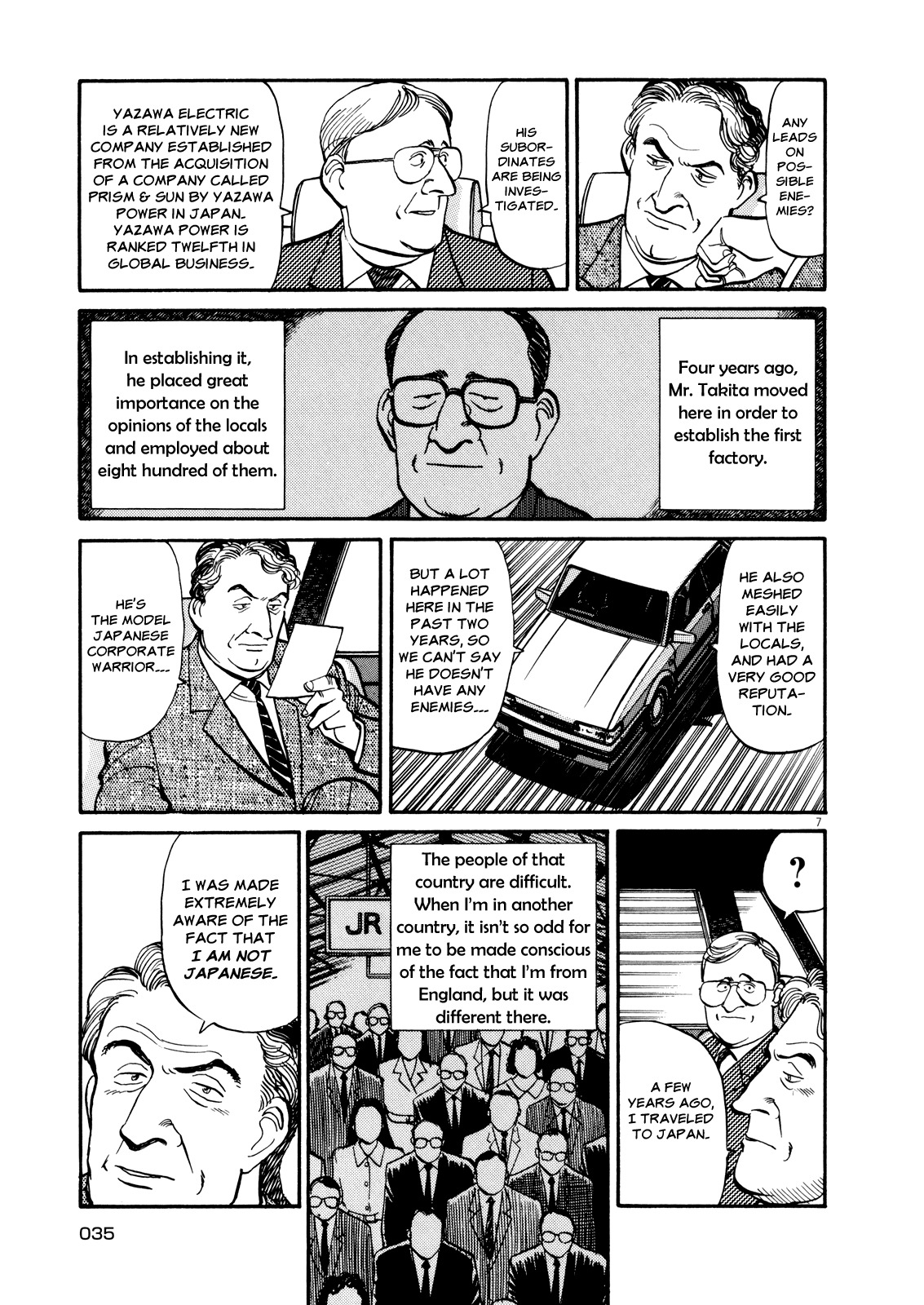 Master Keaton Chapter 26 page 7 - Chapter 26: The Rules of Negotiation