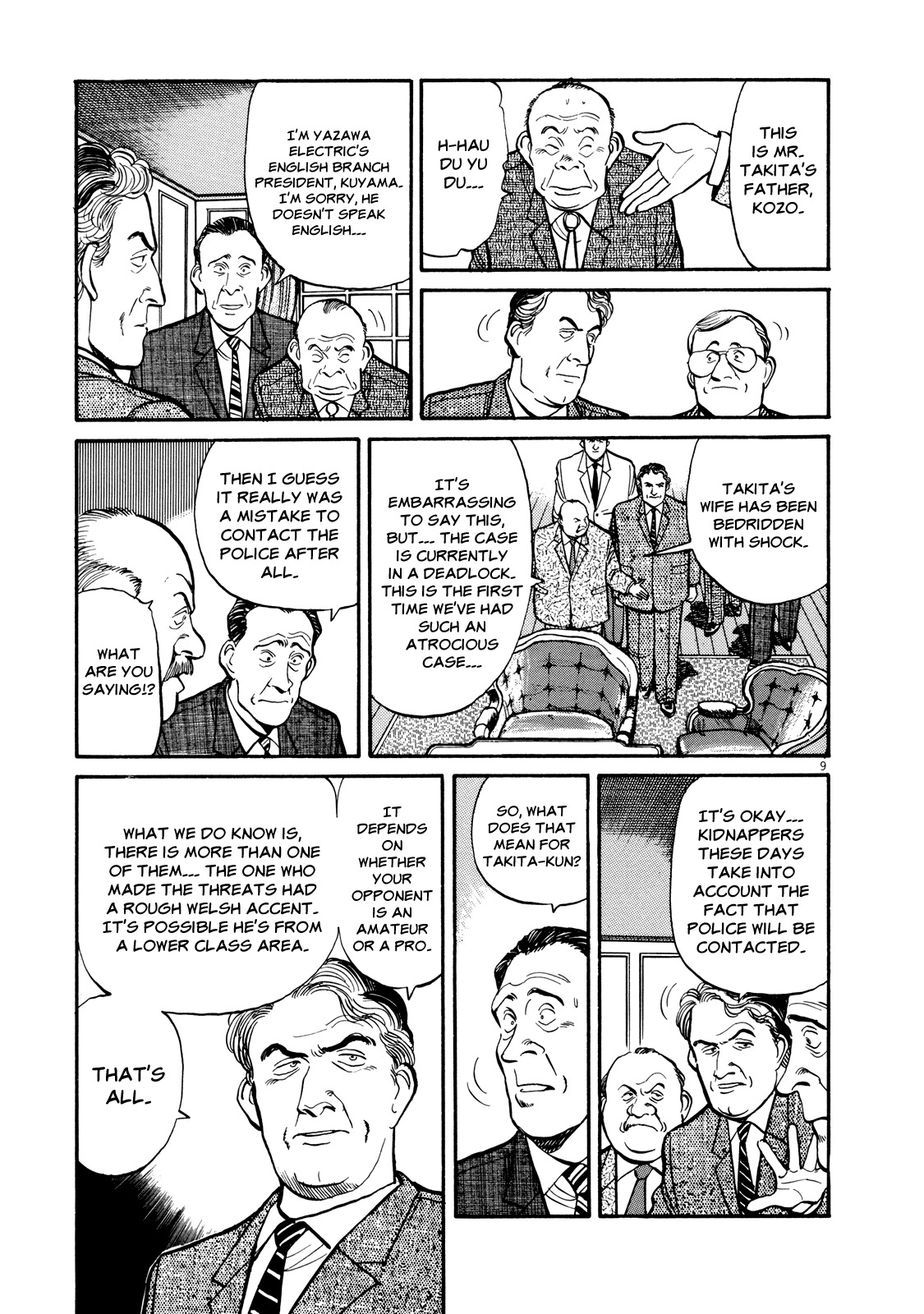 Master Keaton Chapter 26 page 9 - Chapter 26: The Rules of Negotiation
