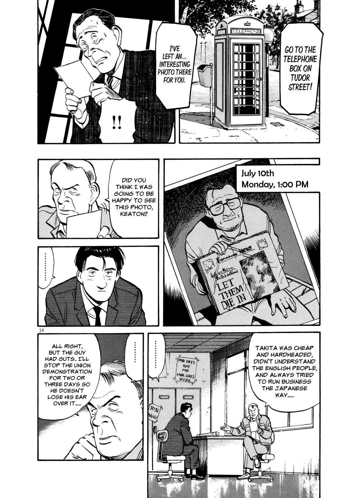 Master Keaton Chapter 27 page 14 - Chapter 27: The Rules of Ransoming