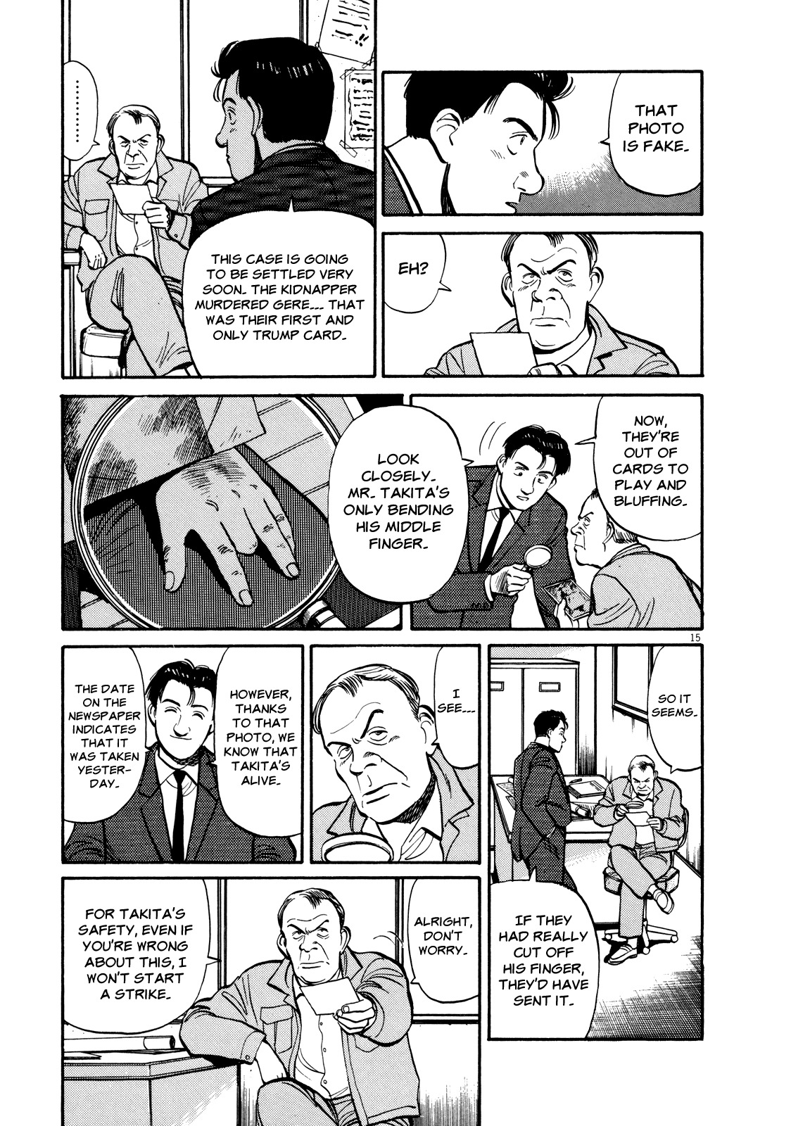 Master Keaton Chapter 27 page 15 - Chapter 27: The Rules of Ransoming