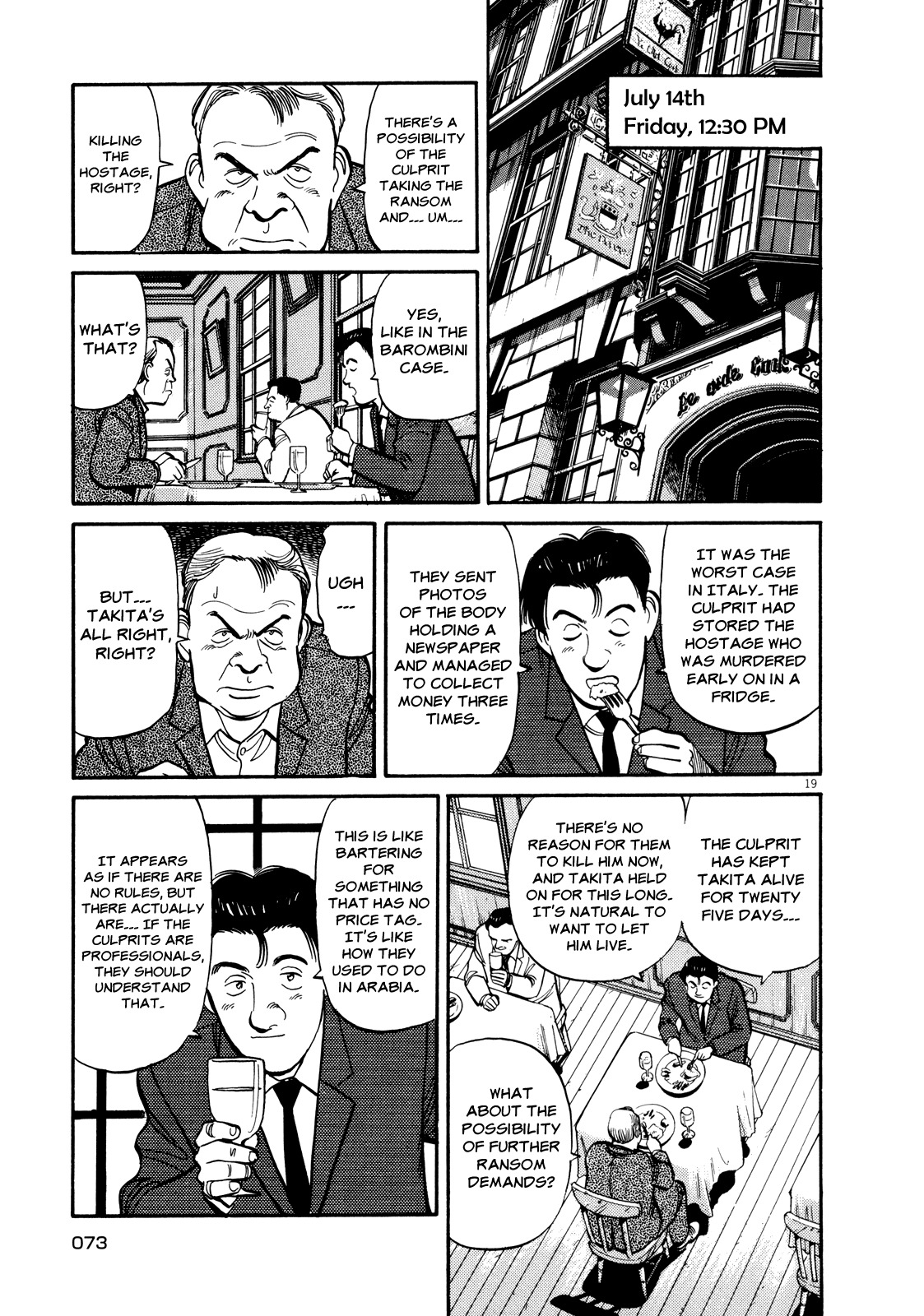 Master Keaton Chapter 27 page 19 - Chapter 27: The Rules of Ransoming