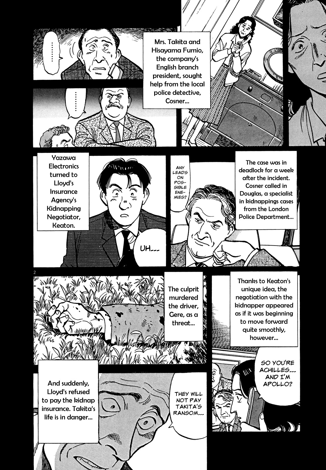 Master Keaton Chapter 27 page 2 - Chapter 27: The Rules of Ransoming